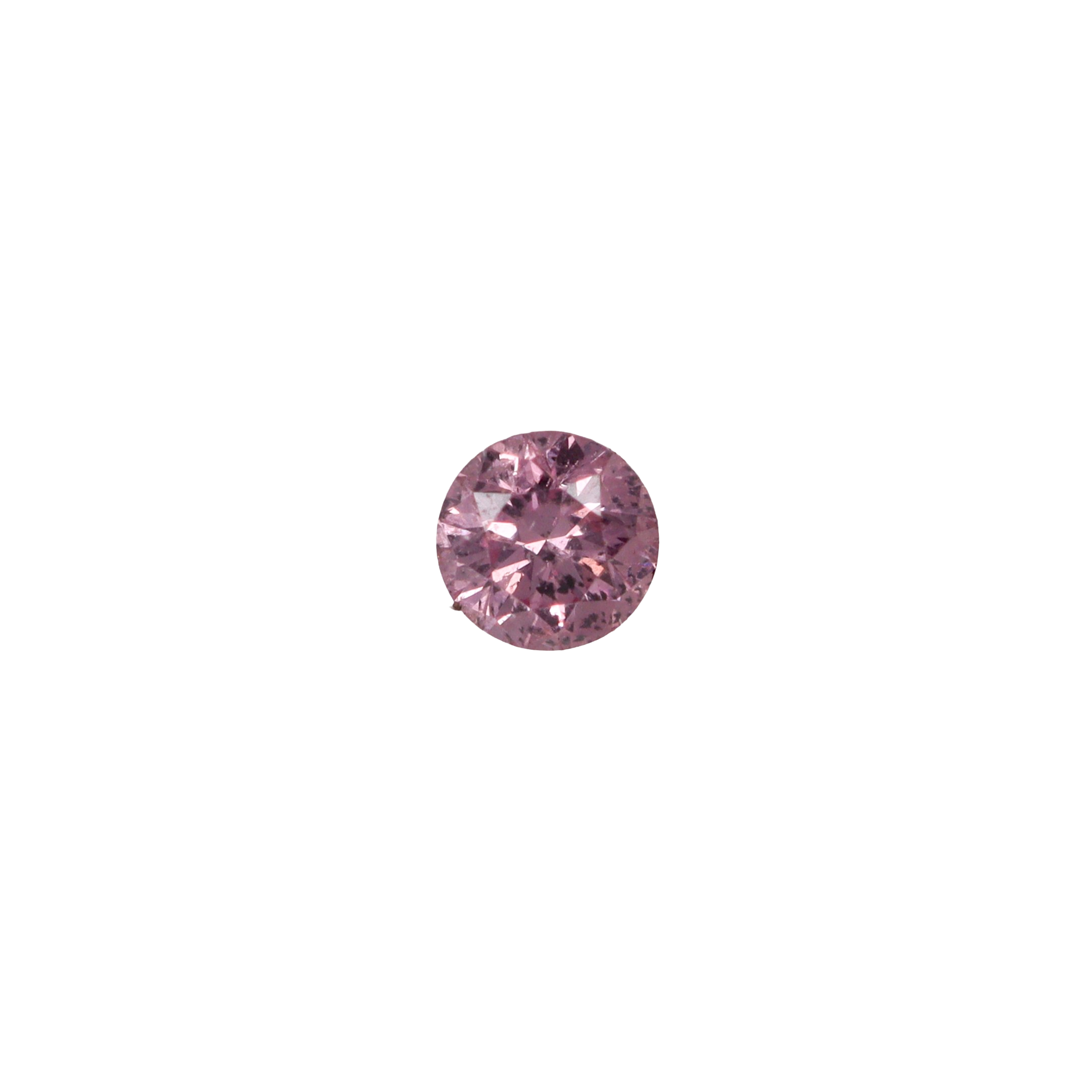 0.03ct 4P Round Brilliant Cut Argyle Pink Diamond