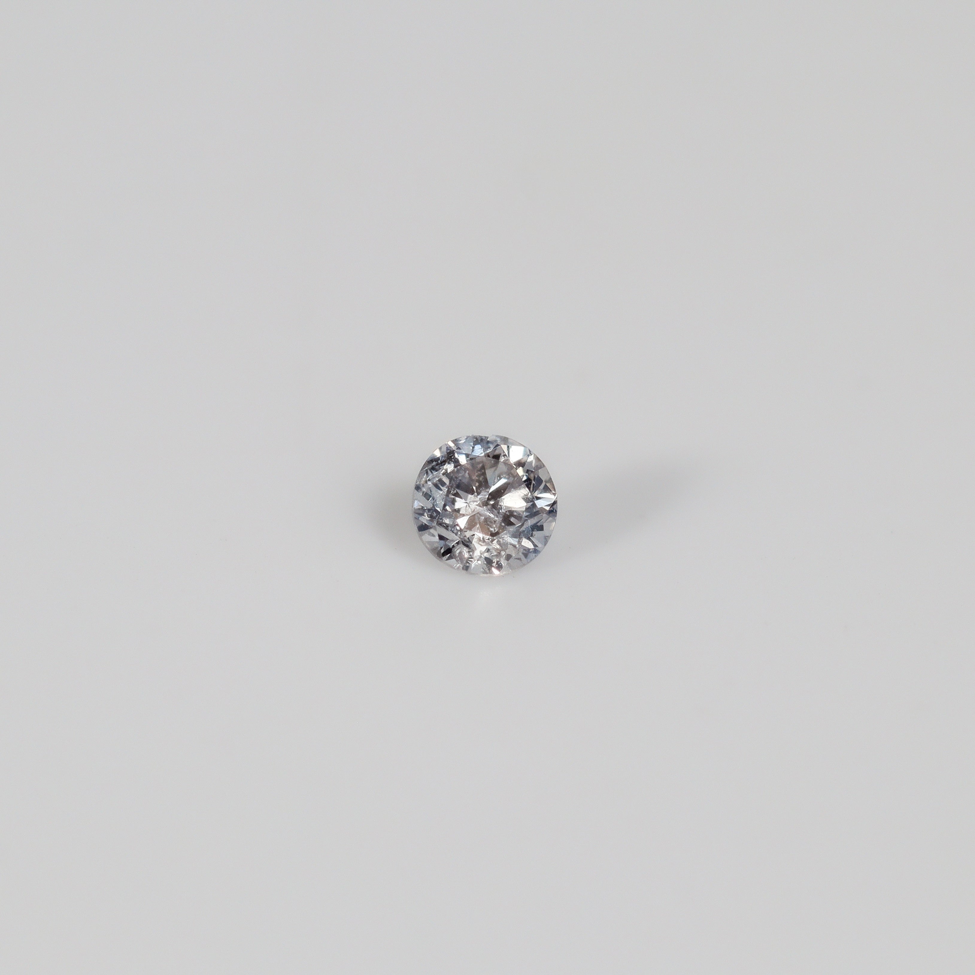 Argyle Diamond 0.034ct Round Brilliant Cut SI BL2