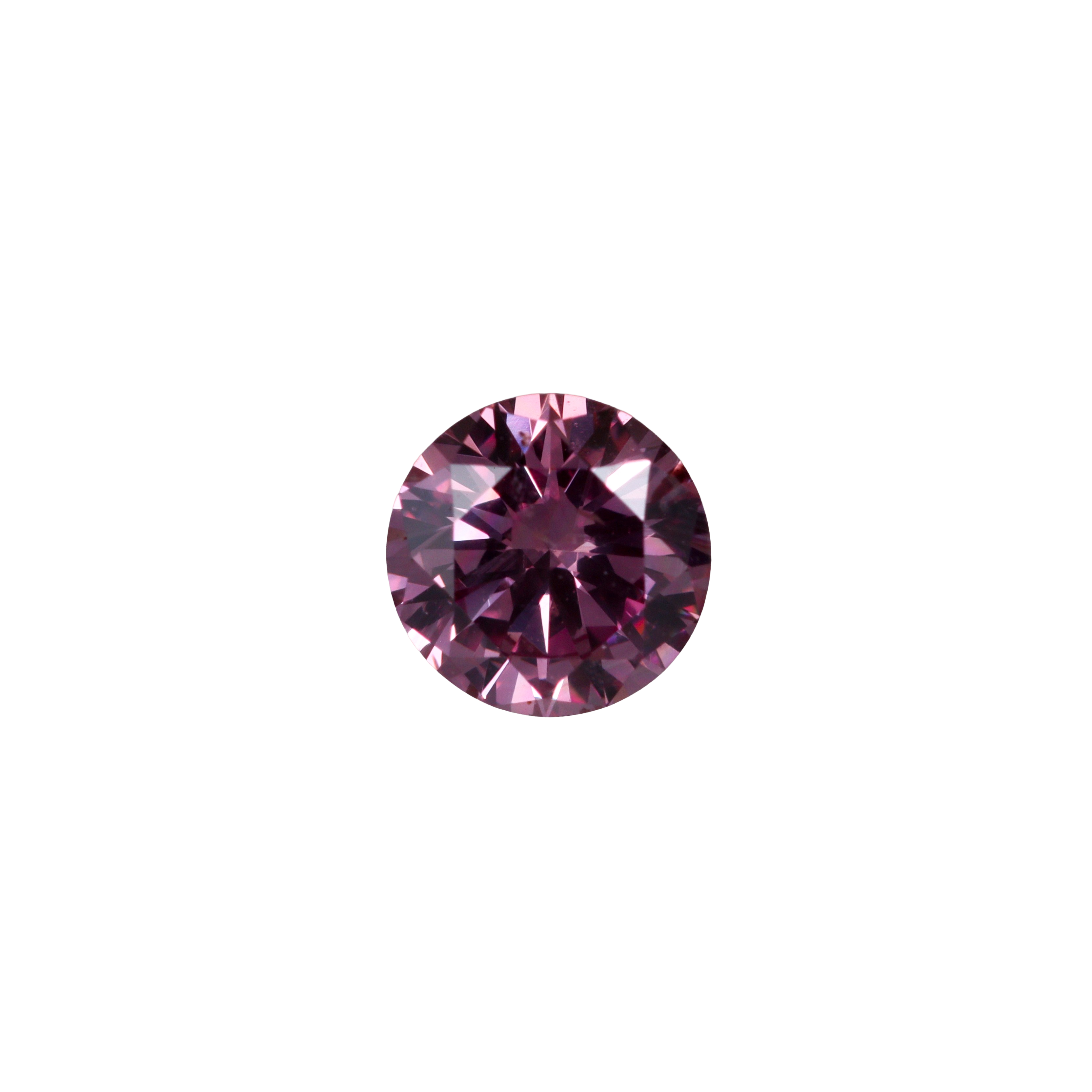 0.18ct 3PP Round Brilliant Cut Argyle Pink Diamond