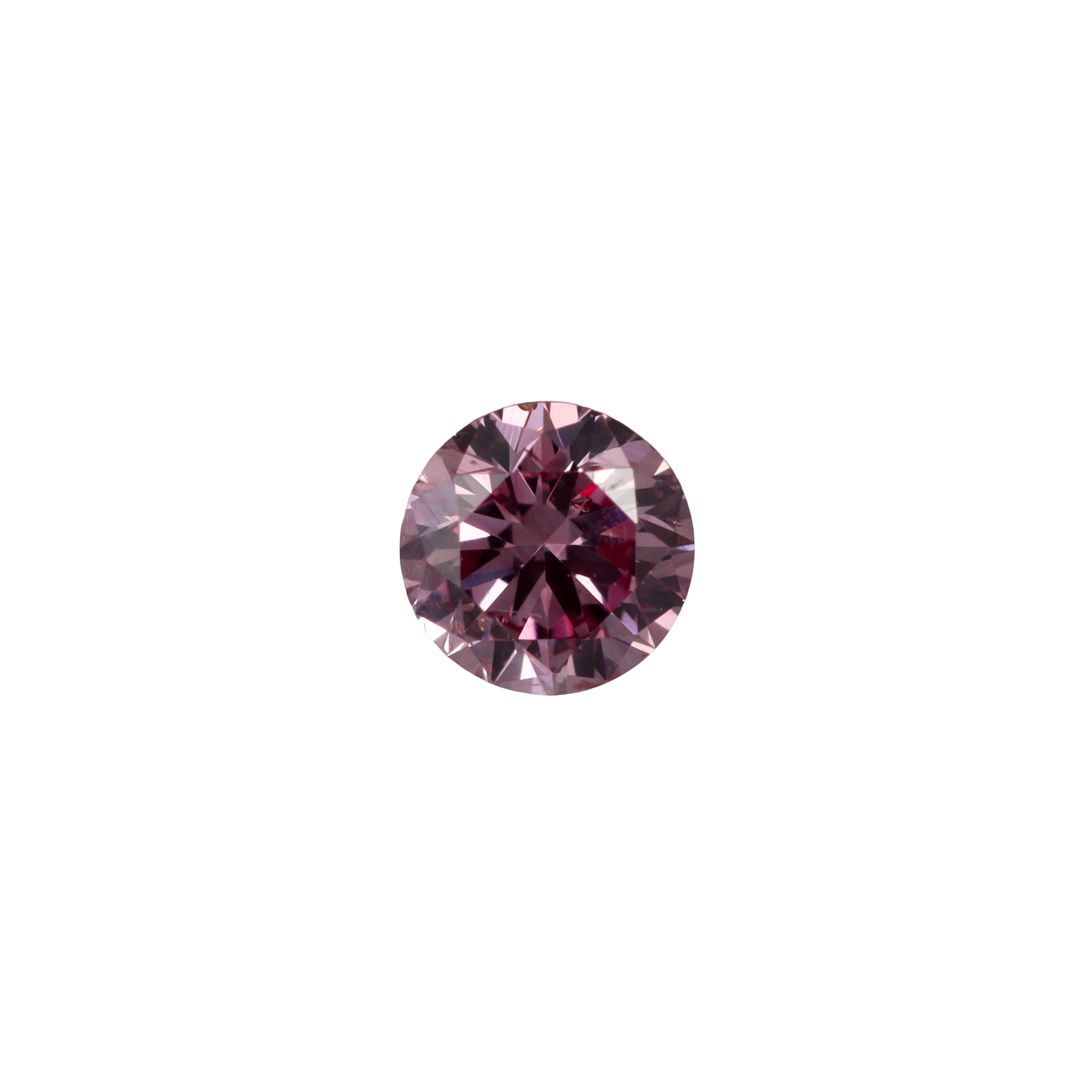 0.16ct 4PP Round Brilliant Cut Argyle Pink Diamond