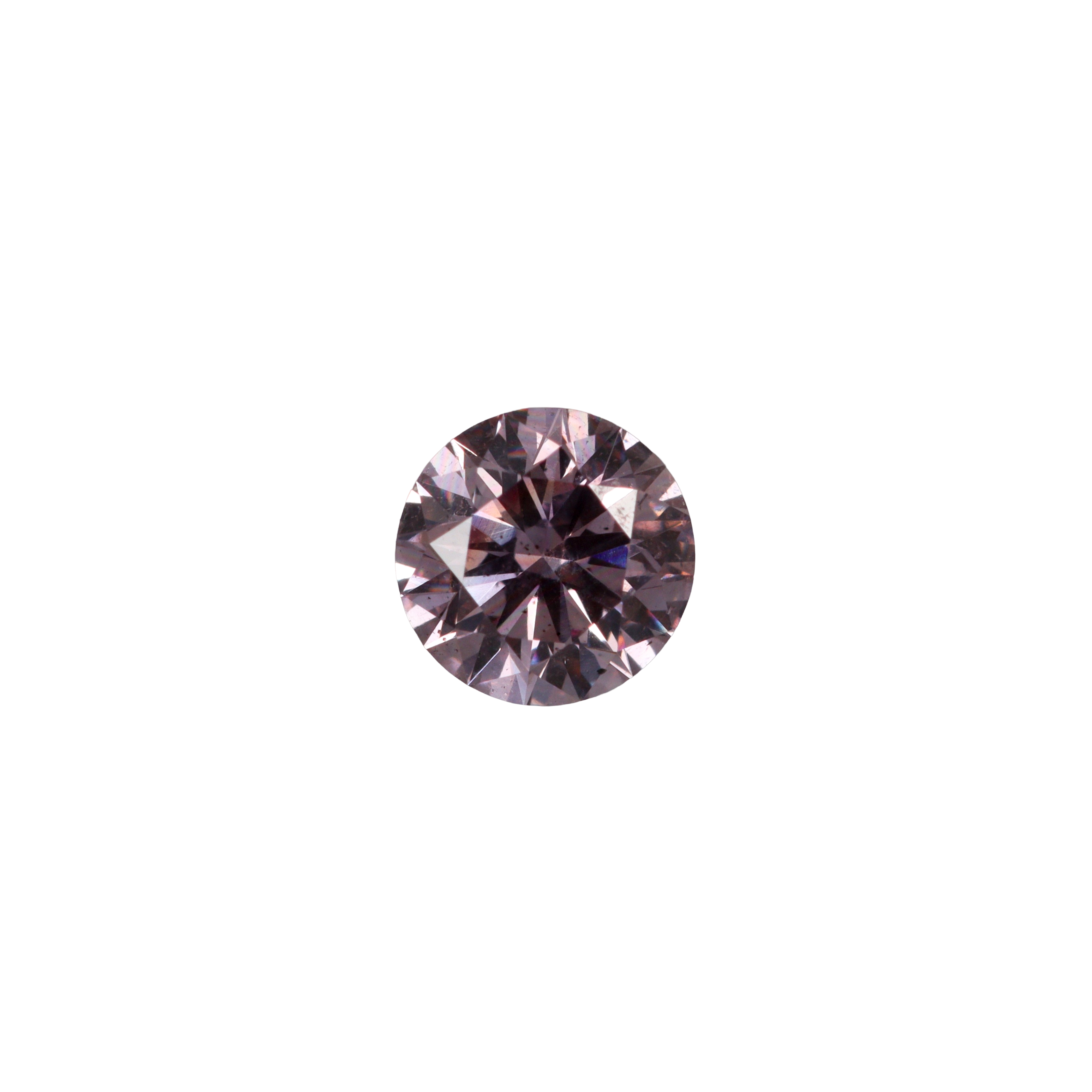 0.13ct 6P Round Brilliant Cut Argyle Pink Diamond