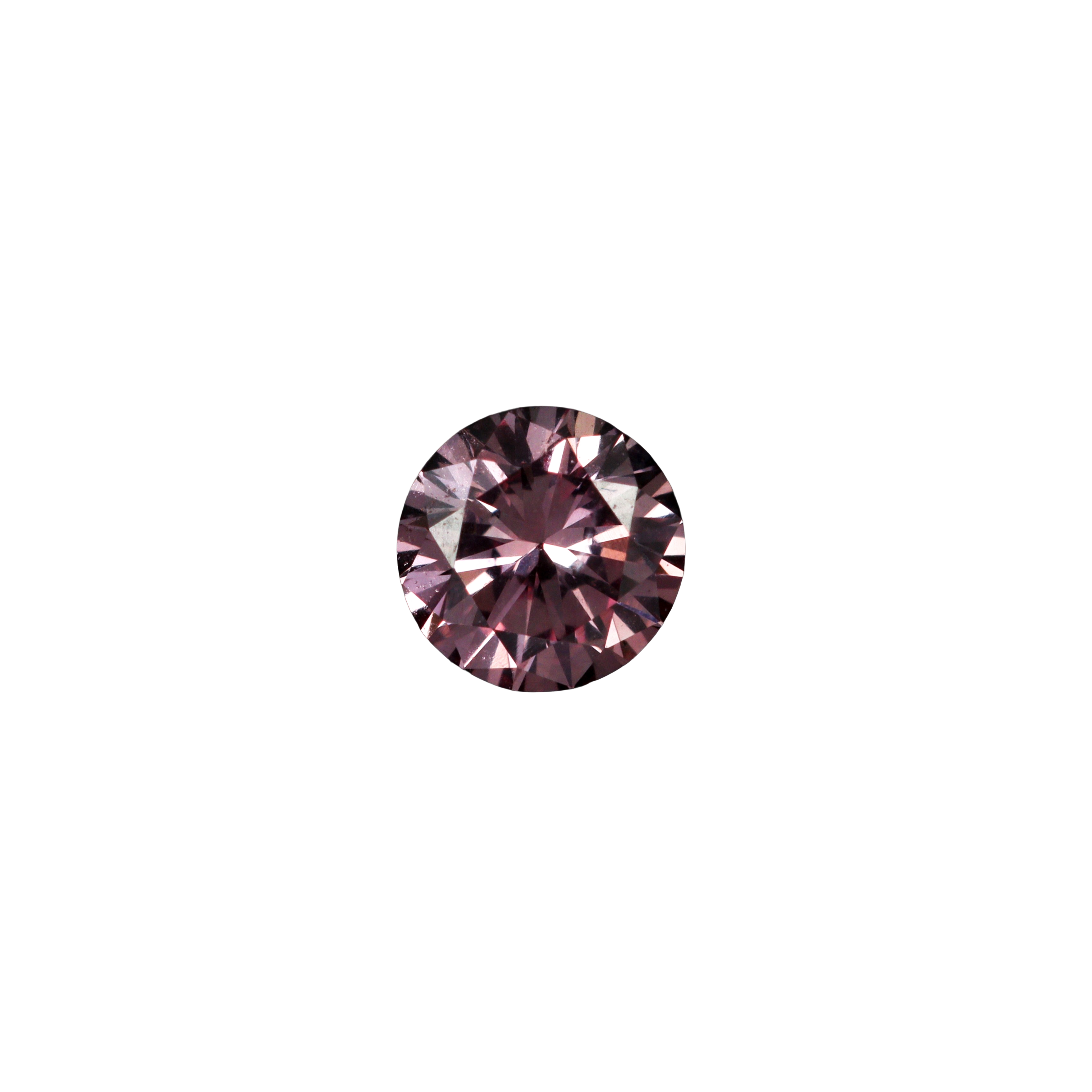 0.09ct 4PP Round Brilliant Cut Argyle Pink Diamond