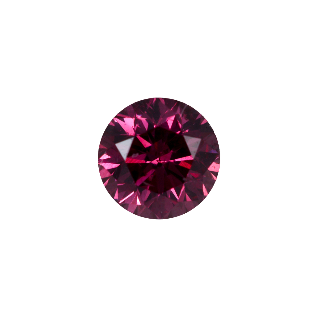 0.21ct 1PP Round Brilliant Cut Argyle Pink Diamond