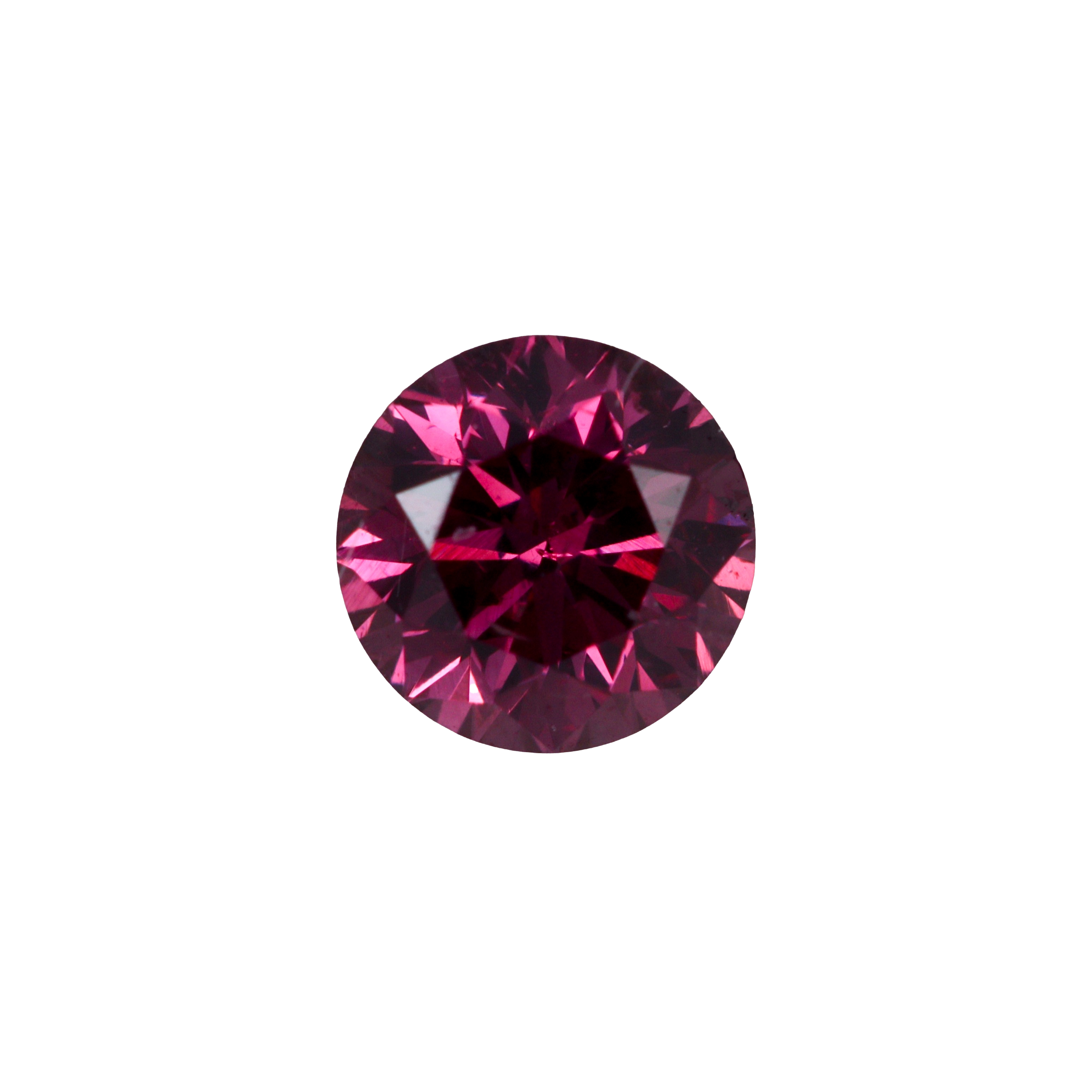 0.21ct 1PP Round Brilliant Cut Argyle Pink Diamond