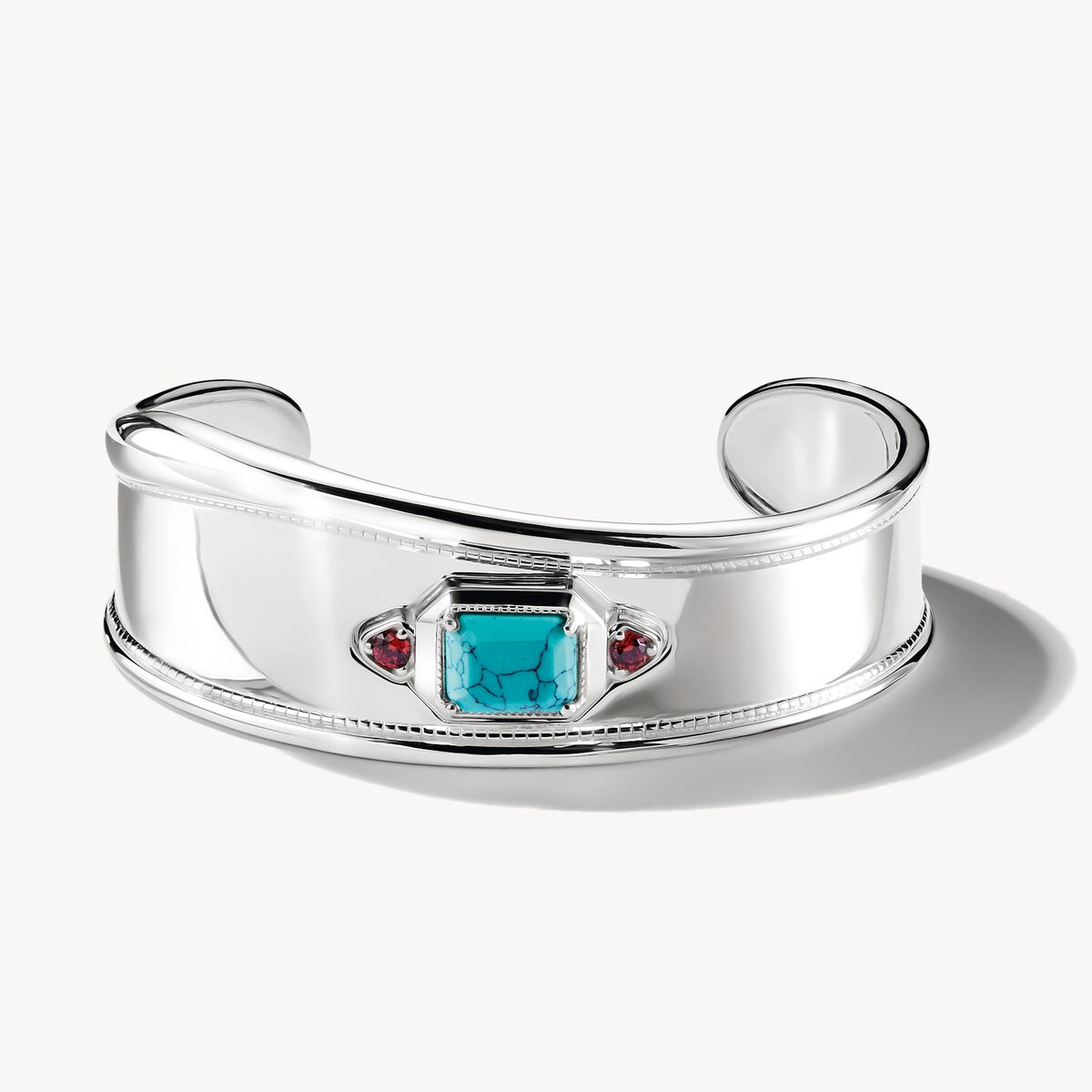 THOMAS SABO Elyndra Bangle with Turquoise Stone