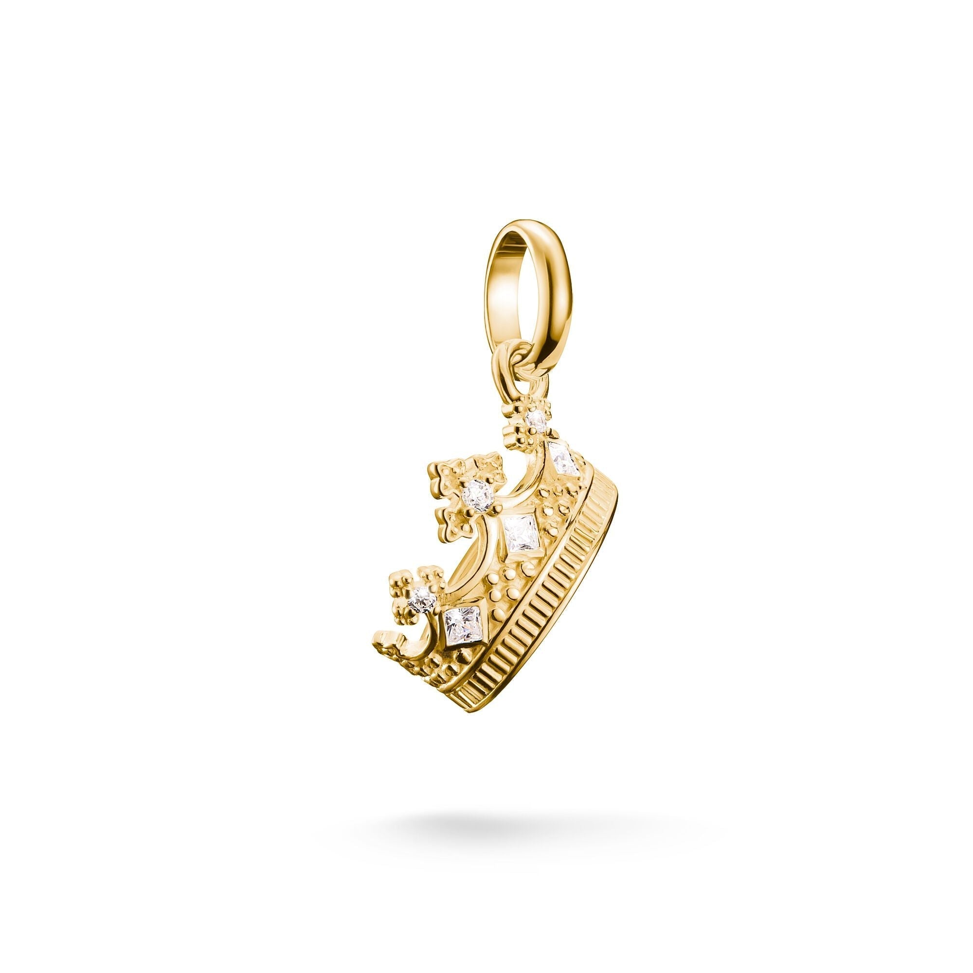 THOMAS SABO Connect Charm crown Gold