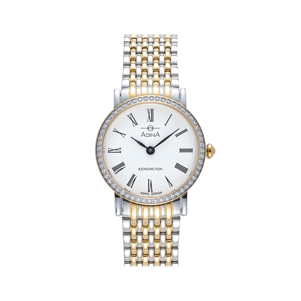 Adina - Diamond Set Kensington Dress Watch