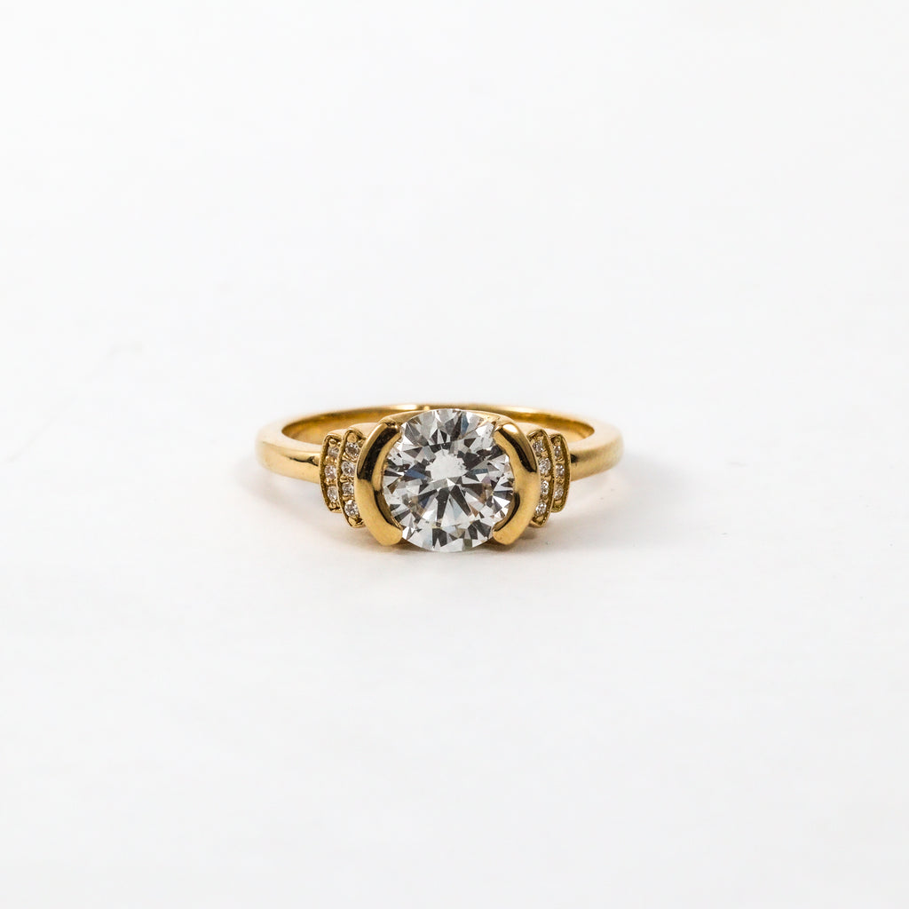 Leon Baker - 9kyg 2ct Lab Diamond Ring