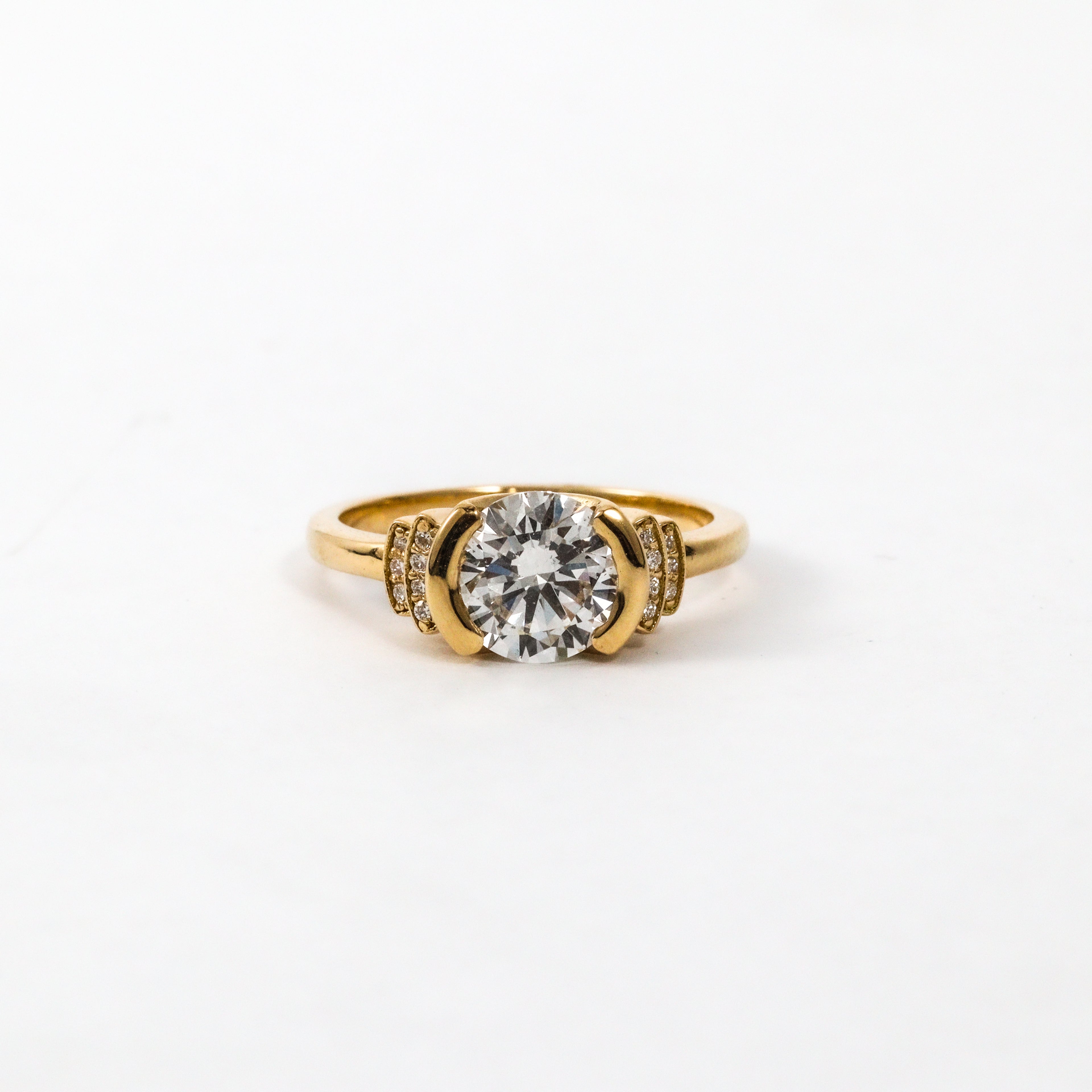 Leon Baker - 9kyg 2ct Lab Diamond Ring
