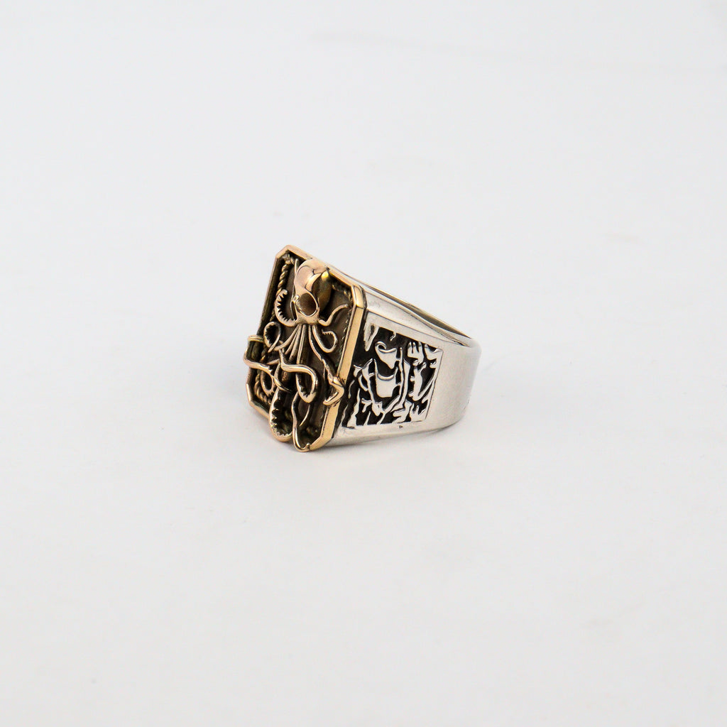 Coral Bay Jewels - Kraken Signet Ring