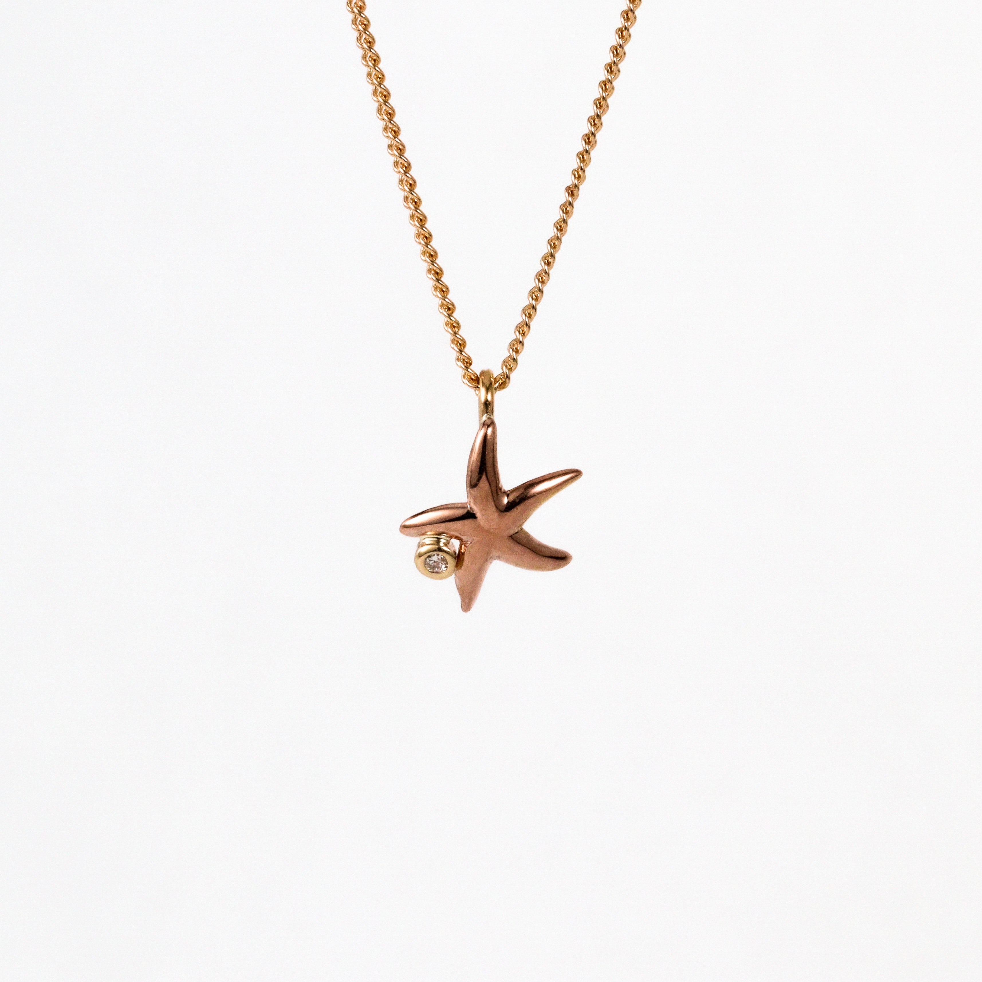 Coral Bay Jewels - Diamond Starfish Pendant