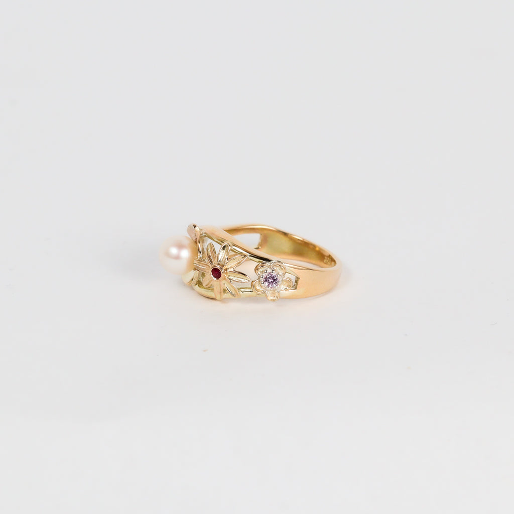 Leon Baker - Geraldton Wax Wildflower Ring