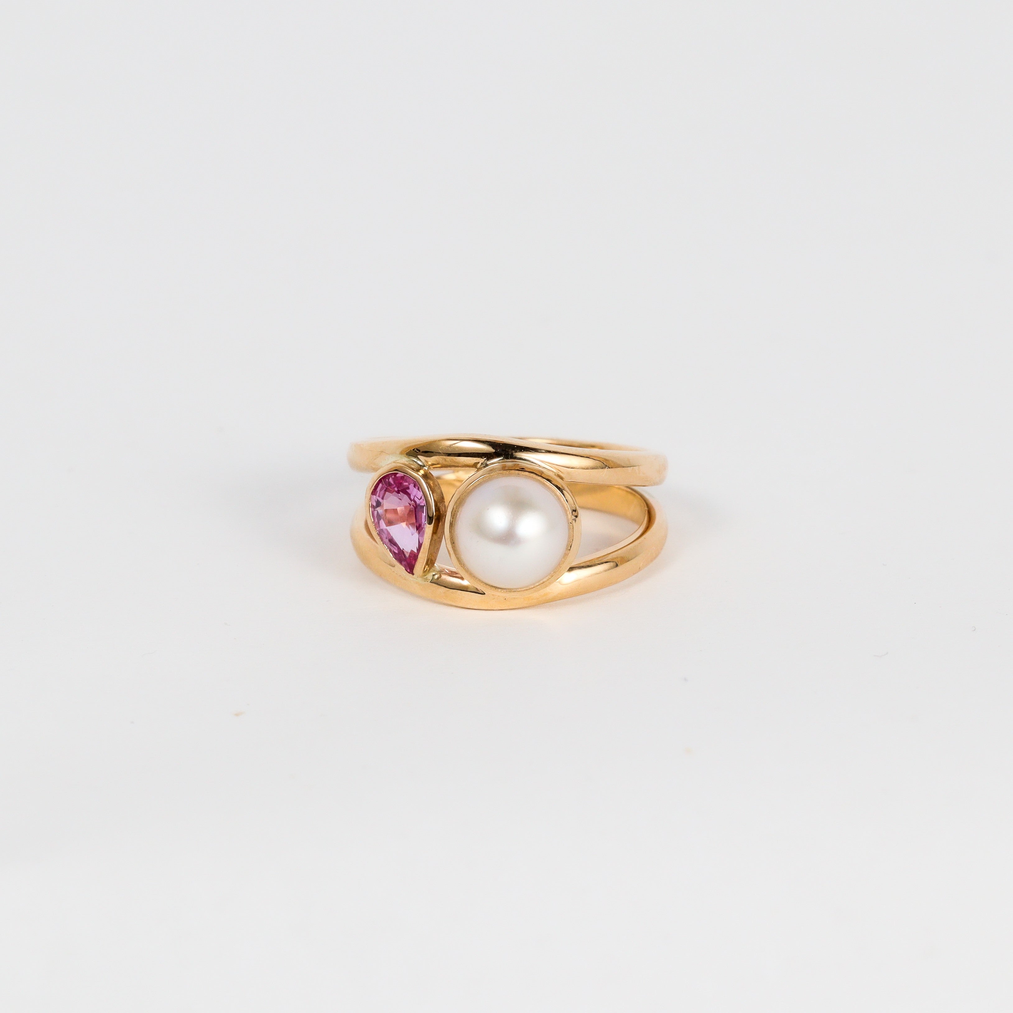Coral Bay Jewels - Broome Pearl & Pink Sapphire Ring