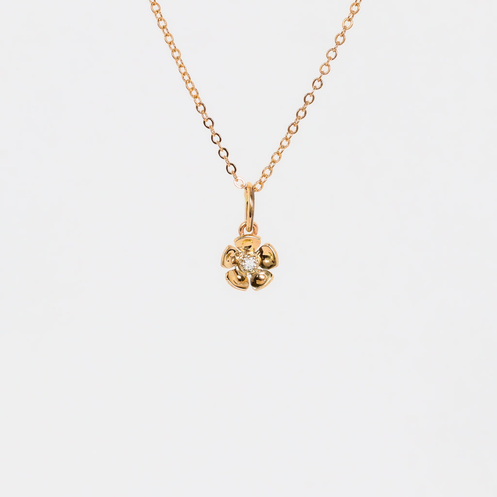 Leon Baker - Small Geraldton Wax Diamond Charm