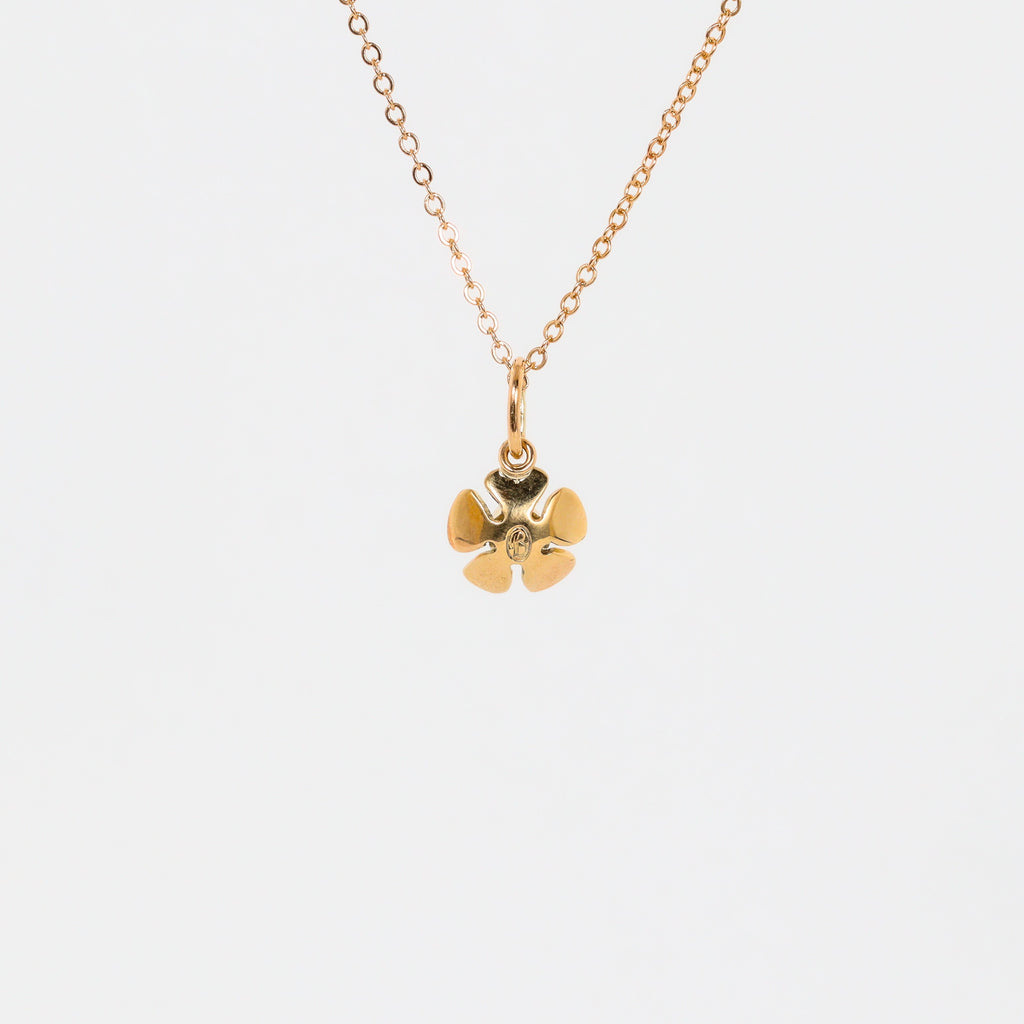 Leon Baker - Large Geraldton Wax Green Sapphire Charm