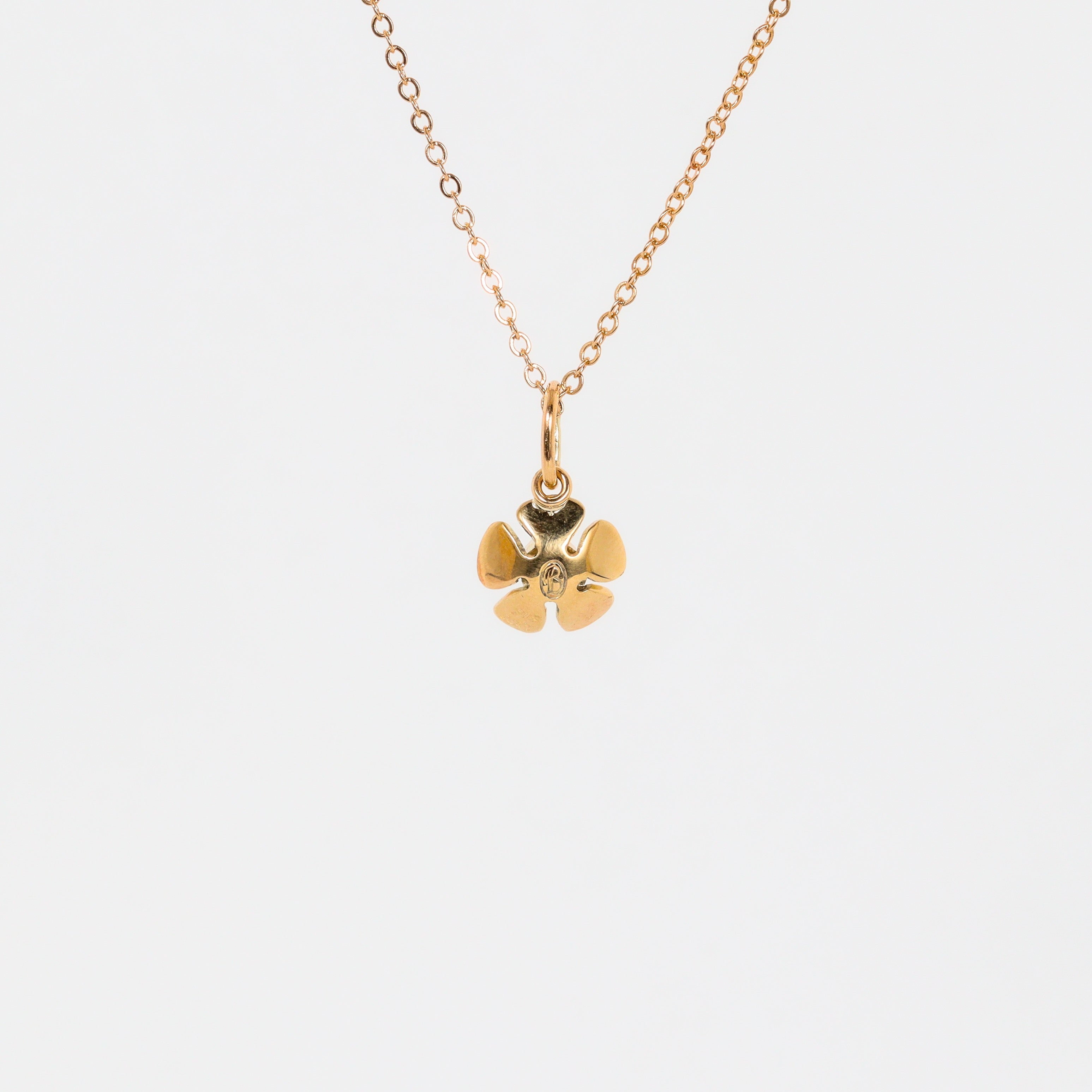 Leon Baker - Large Geraldton Wax Green Sapphire Charm