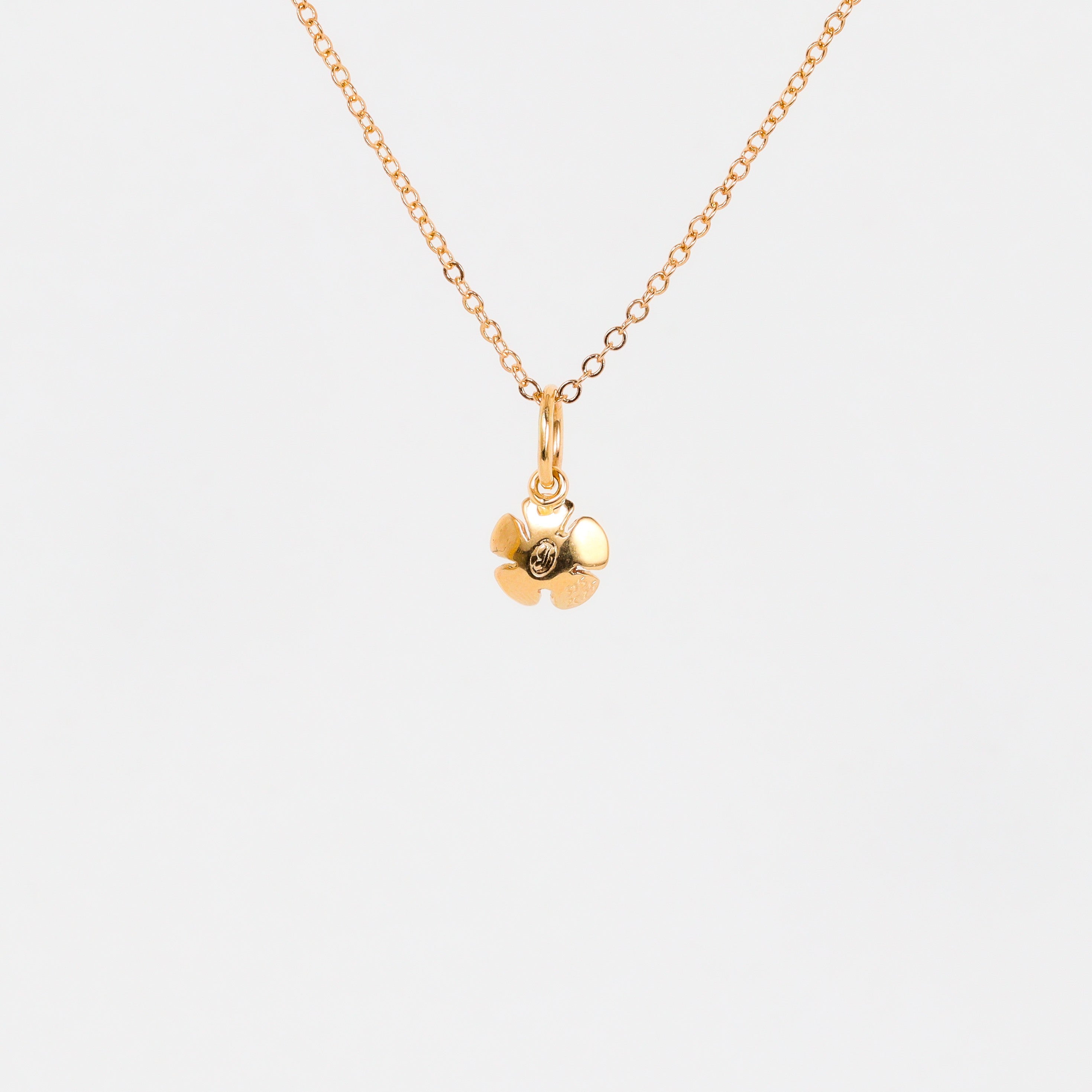 Leon Baker - Small Geraldton Wax Blue Sapphire Charm