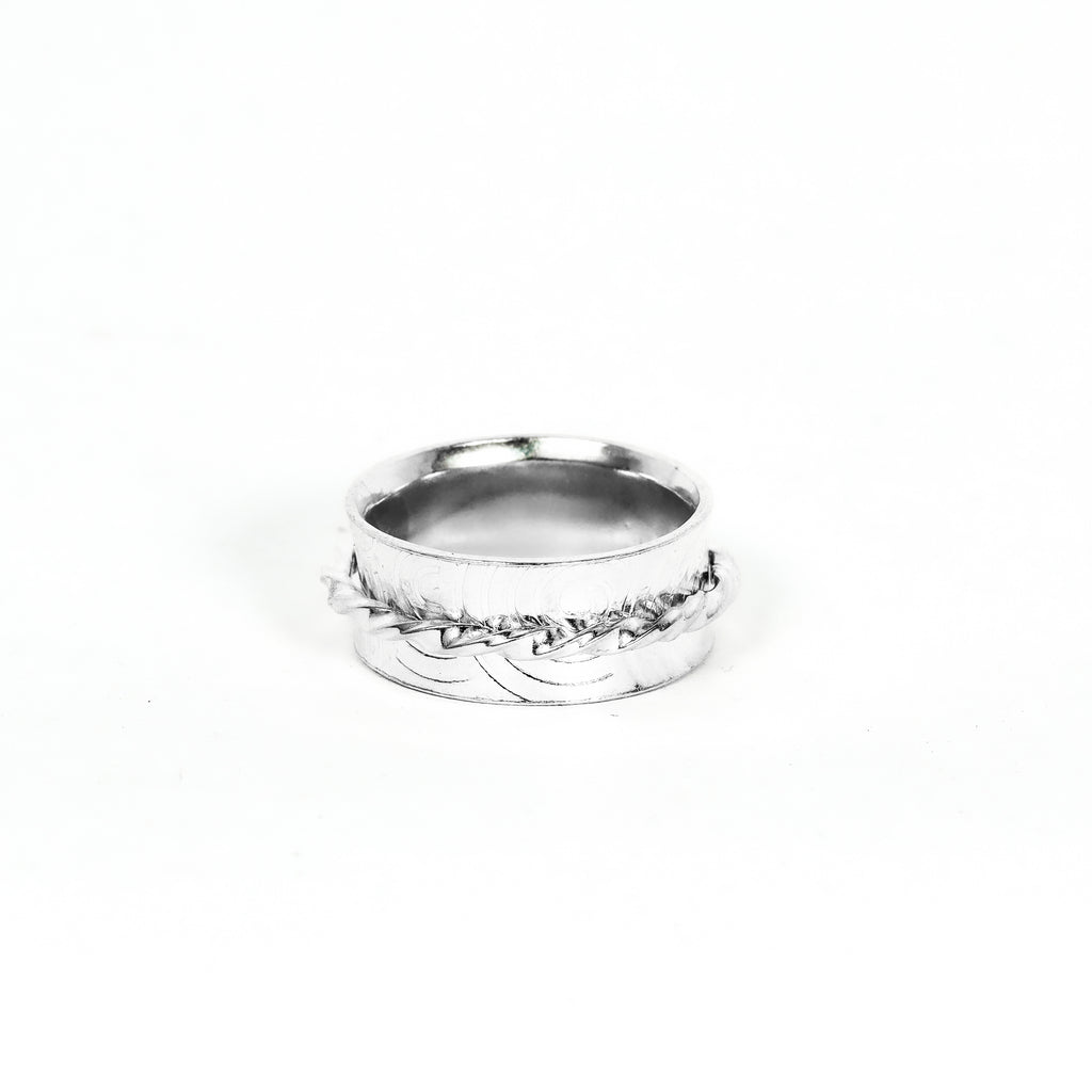 Leon Baker - Sterling Silver Fidget Ring