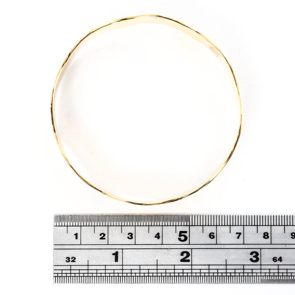 Leon Baker - Gold Molten Bangle