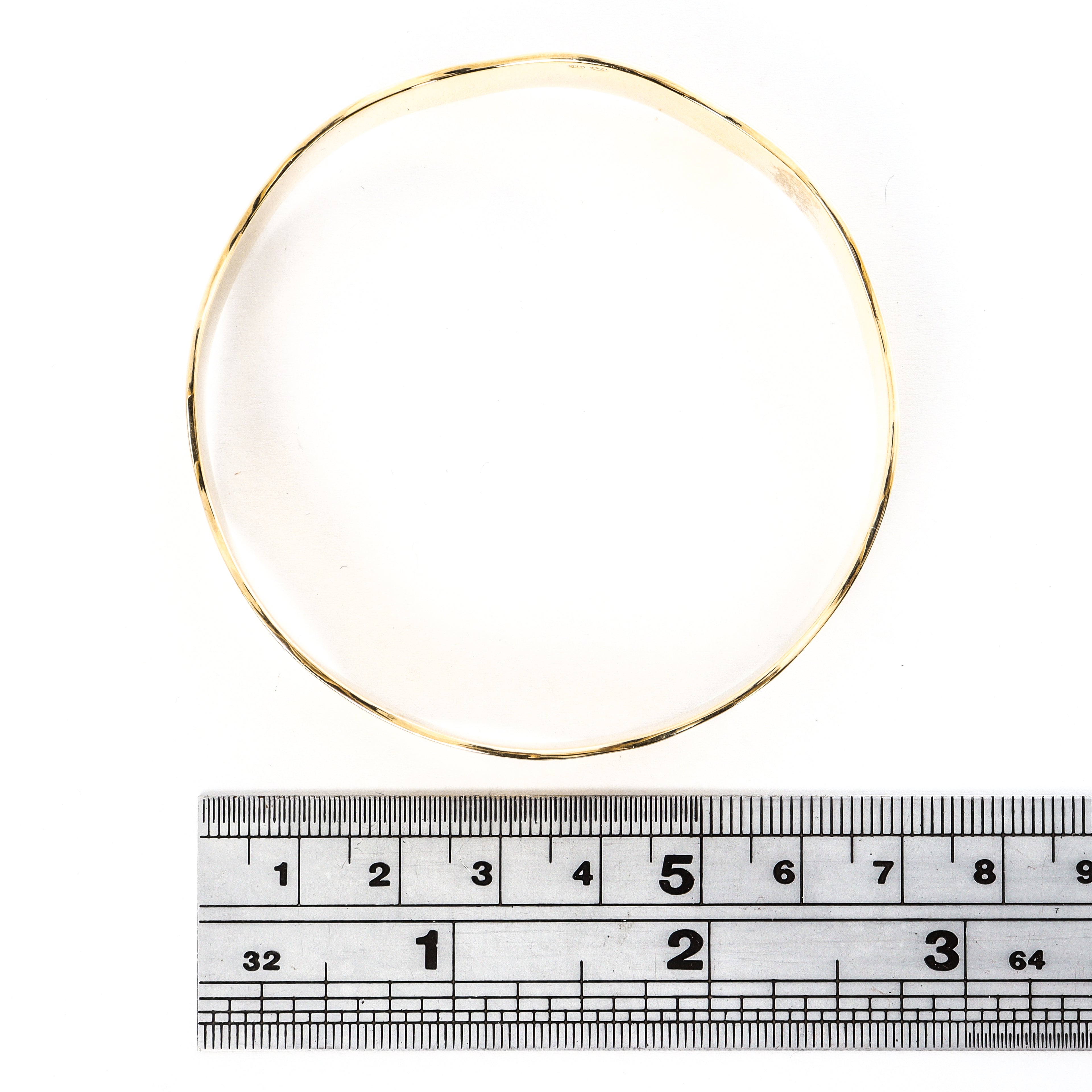 Leon Baker - Gold Molten Bangle