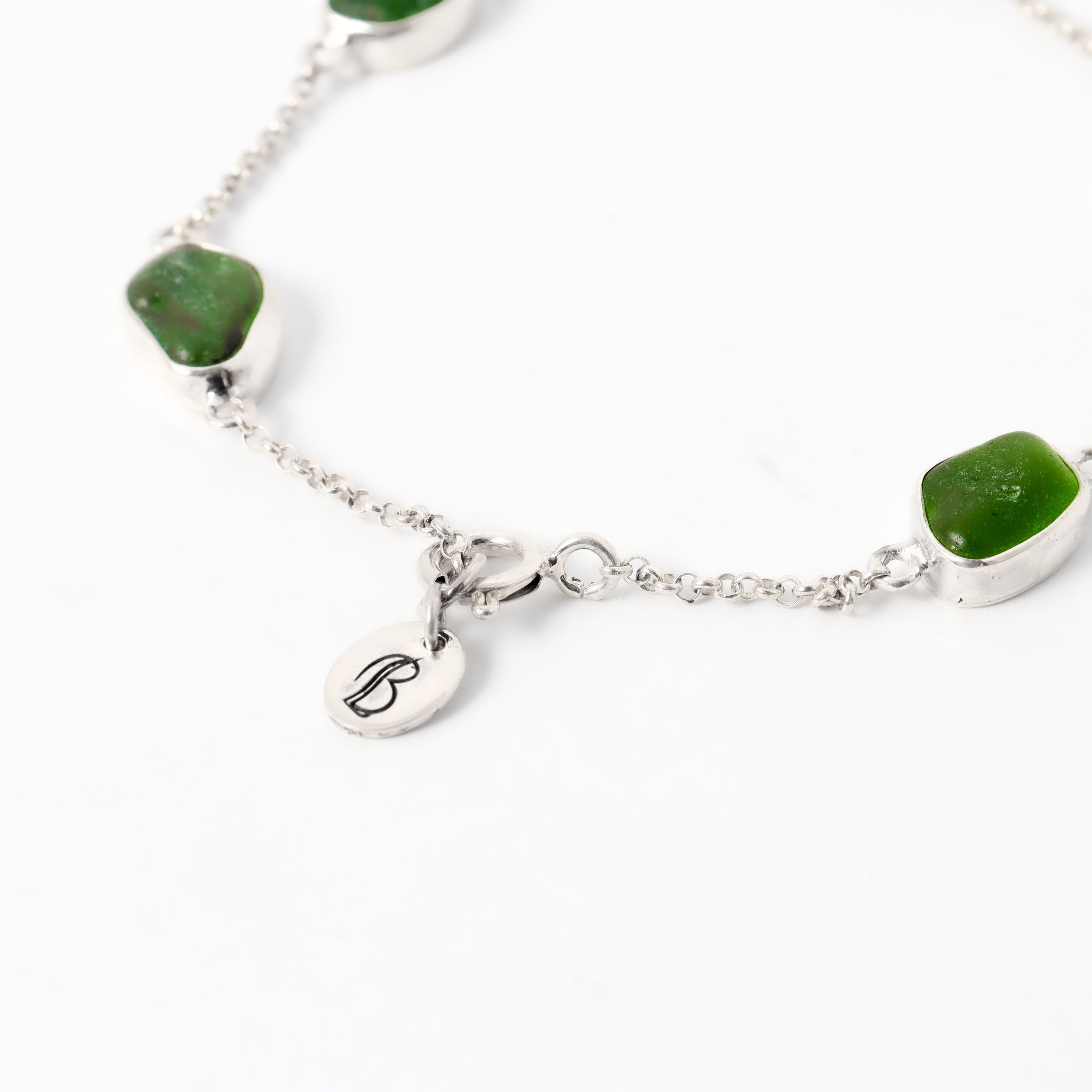 Coral Bay Jewels - Pearl & Sea Glass Bracelet