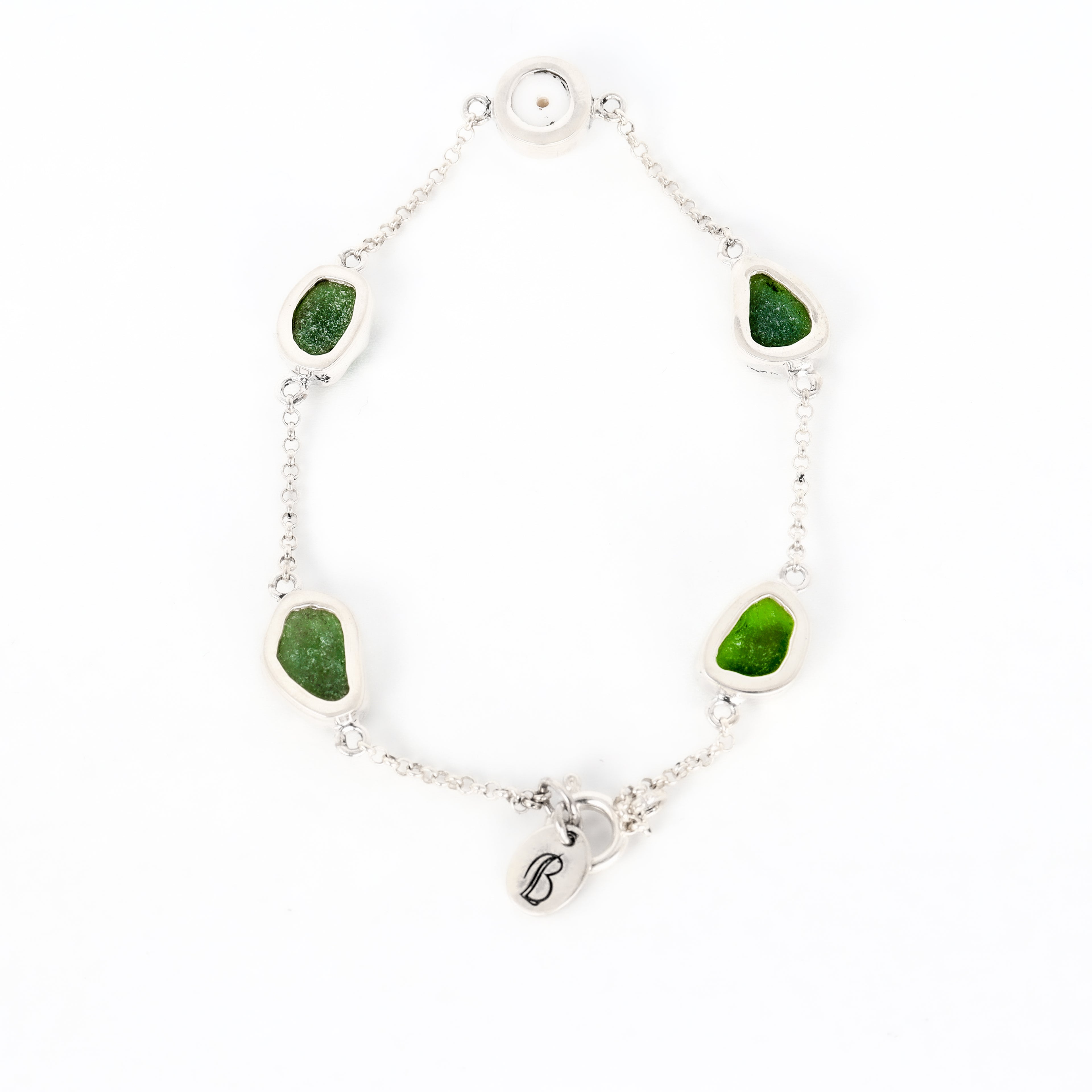 Coral Bay Jewels - Pearl & Sea Glass Bracelet