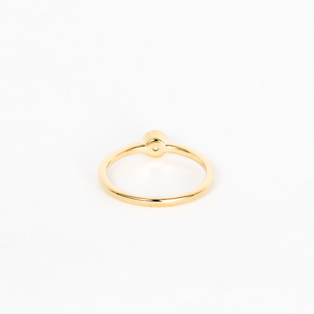 Leon Baker - 9kyg Lab-Grown Diamond Bezel Ring