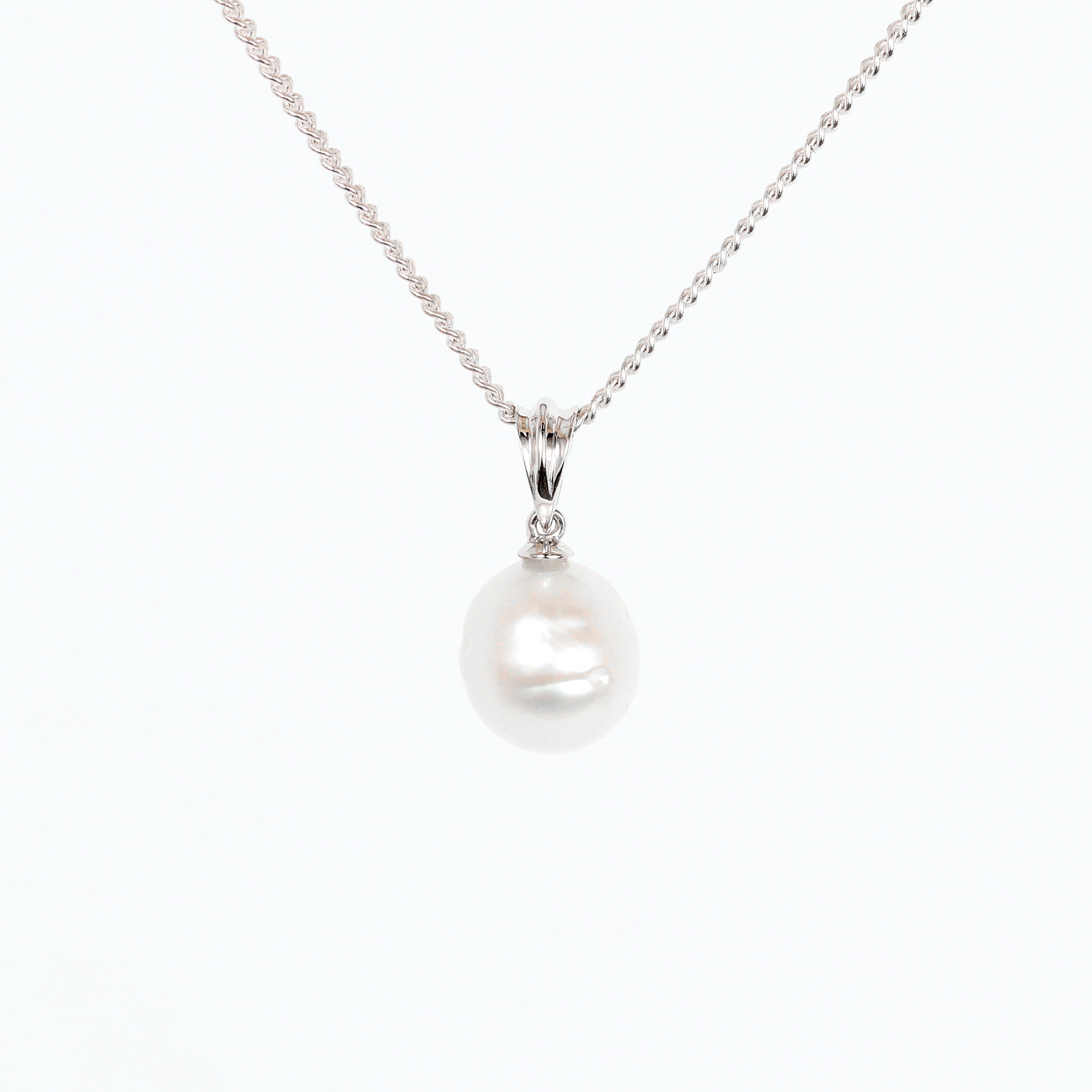 Leon Baker - Dainty Broome Baroque Pearl Pendant