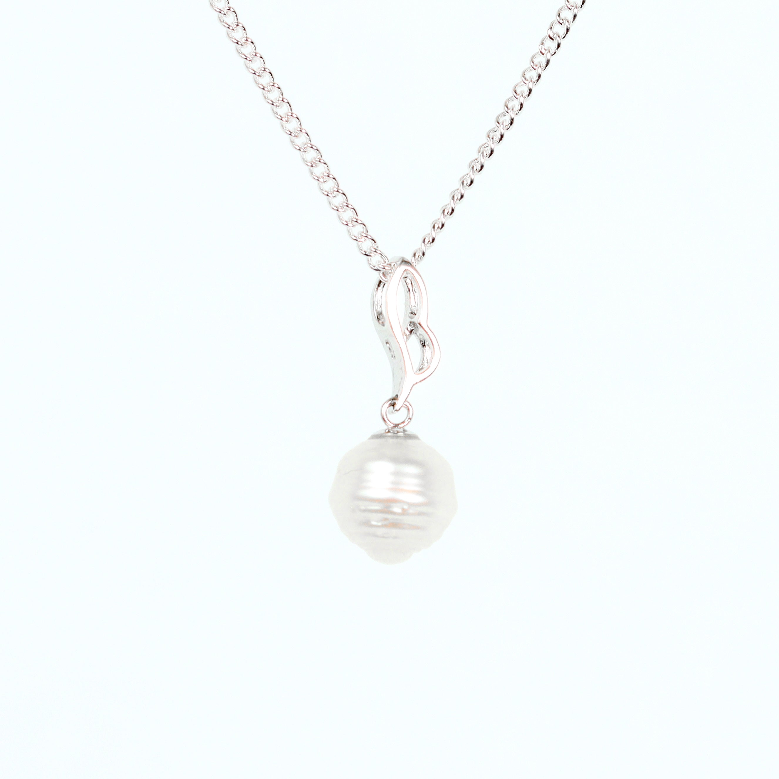 Leon Baker – Delicate Broome Baroque Pearl Drop Pendant