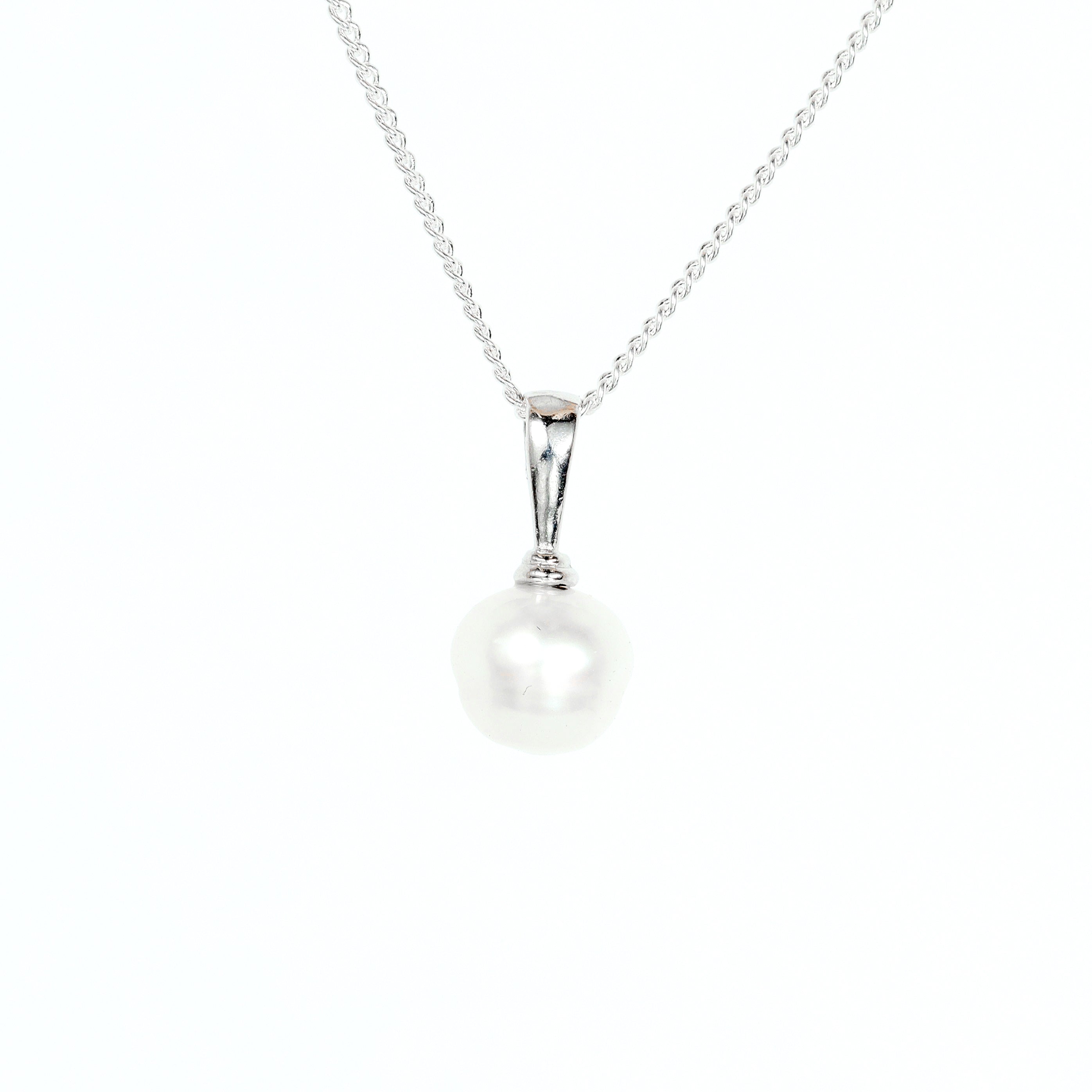 Leon Baker – Broome Baroque Pearl Pendant in Sterling Silver