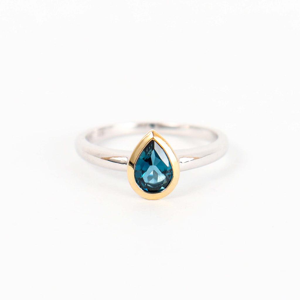 Leon Baker - London Blue Topaz Ring