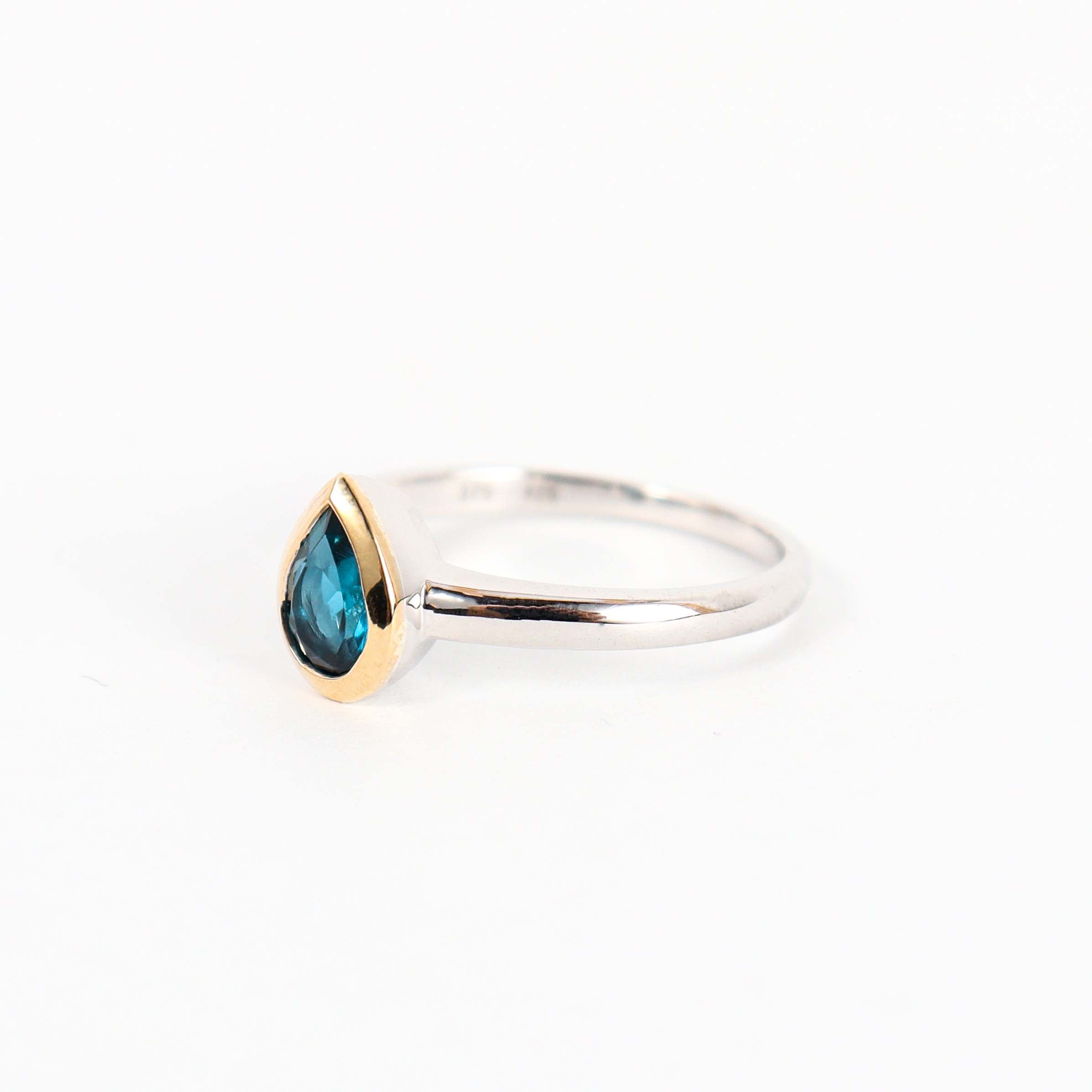 Leon Baker - London Blue Topaz Ring