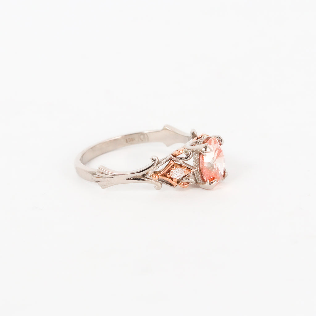 Leon Baker -  Pink Diamond Ring