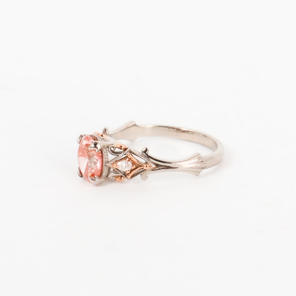 Leon Baker -  Pink Diamond Ring