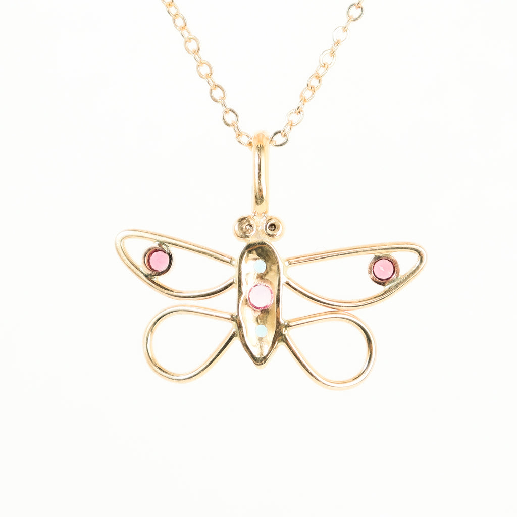 Leon Baker - 9kyg Handmade Butterfly Pendant