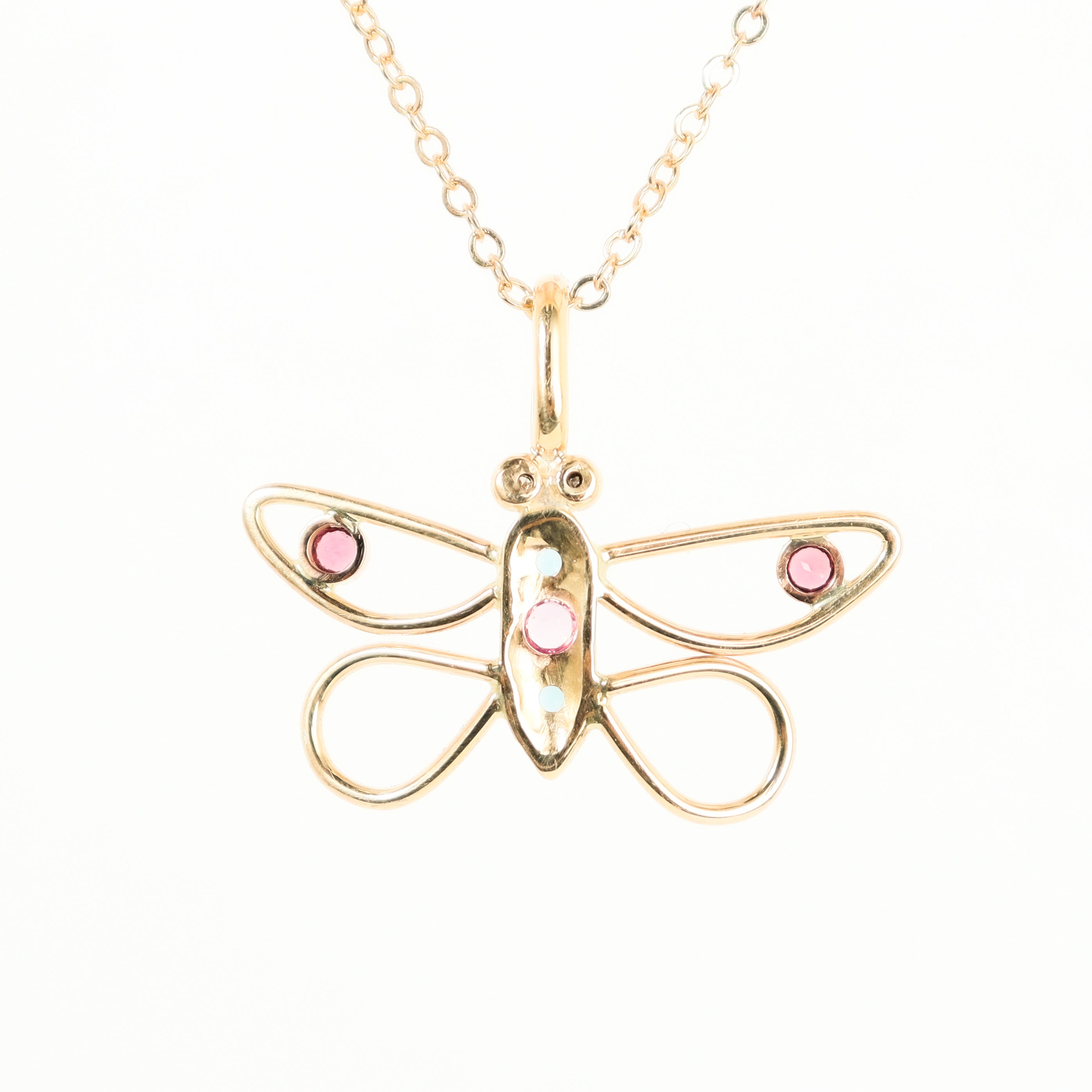 Leon Baker - 9kyg Handmade Butterfly Pendant