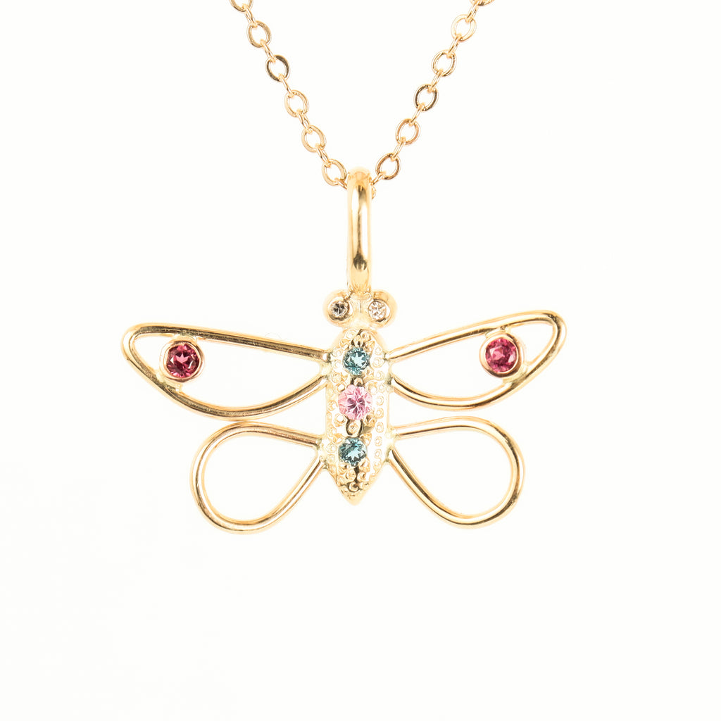 Leon Baker - 9kyg Handmade Butterfly Pendant