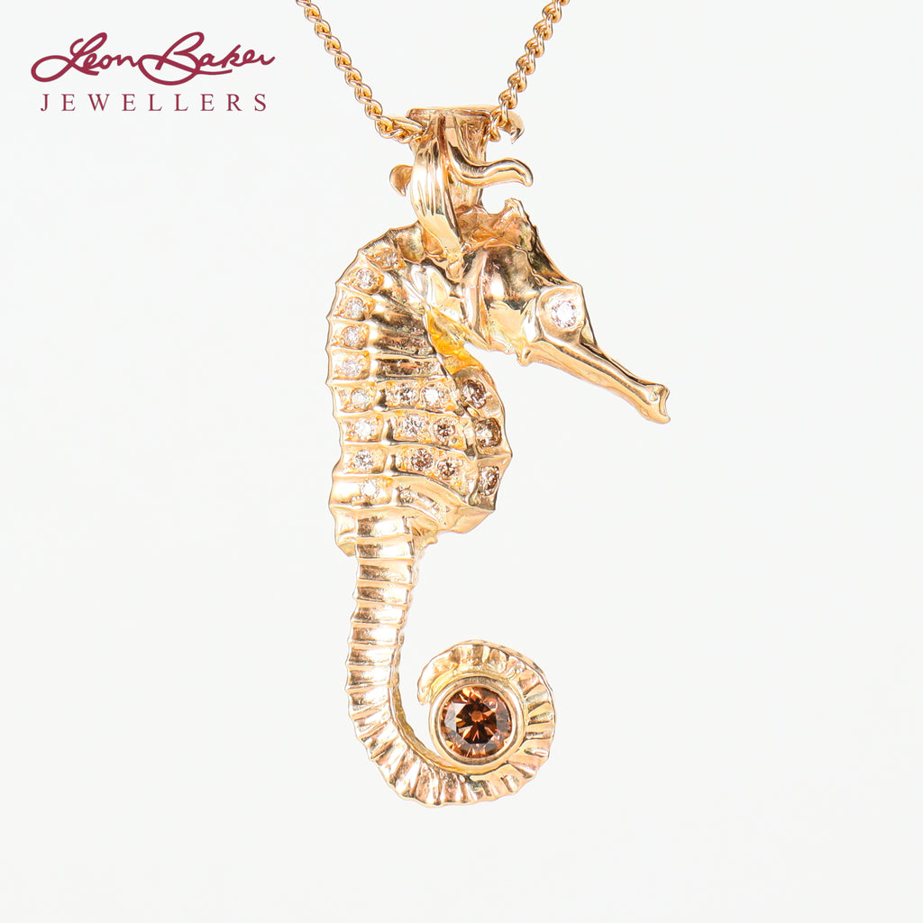 Coral Bay Jewels - The Gold Seahorse