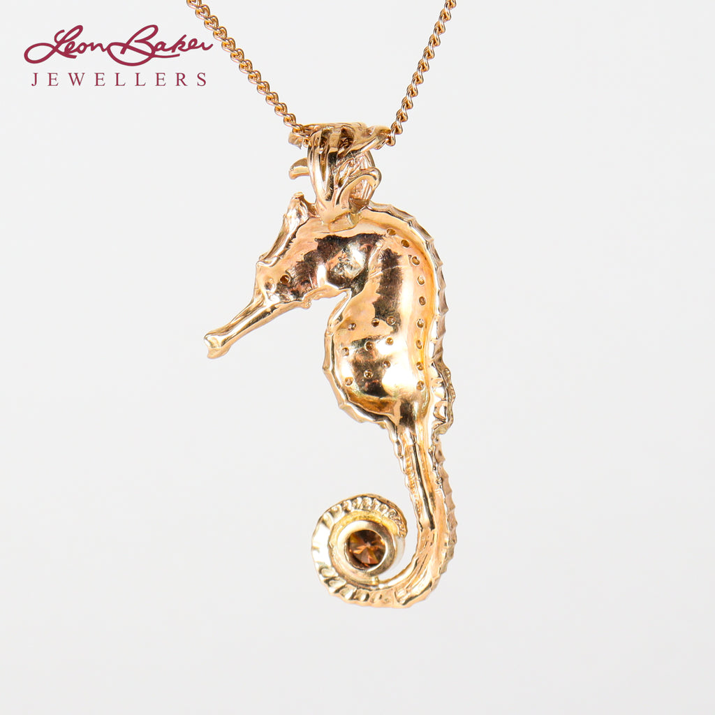 Coral Bay Jewels - The Gold Seahorse