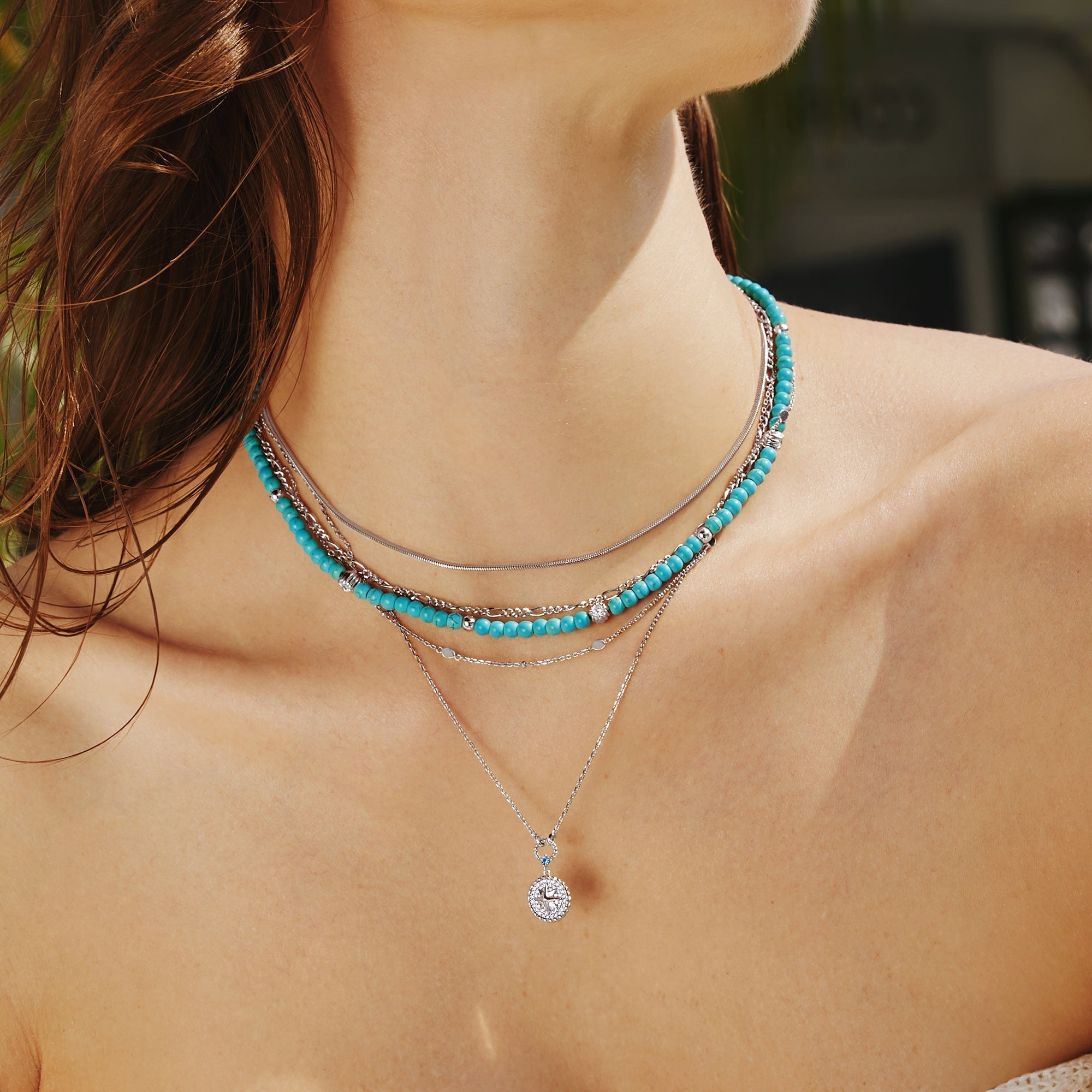Ania Haie Silver Filia Curb Chain Necklace