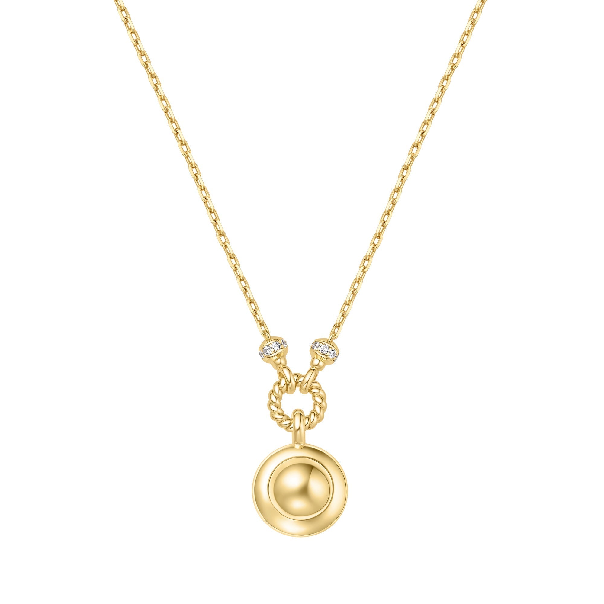 Ania Haie Gold Malachite Reversible Vacation Necklace