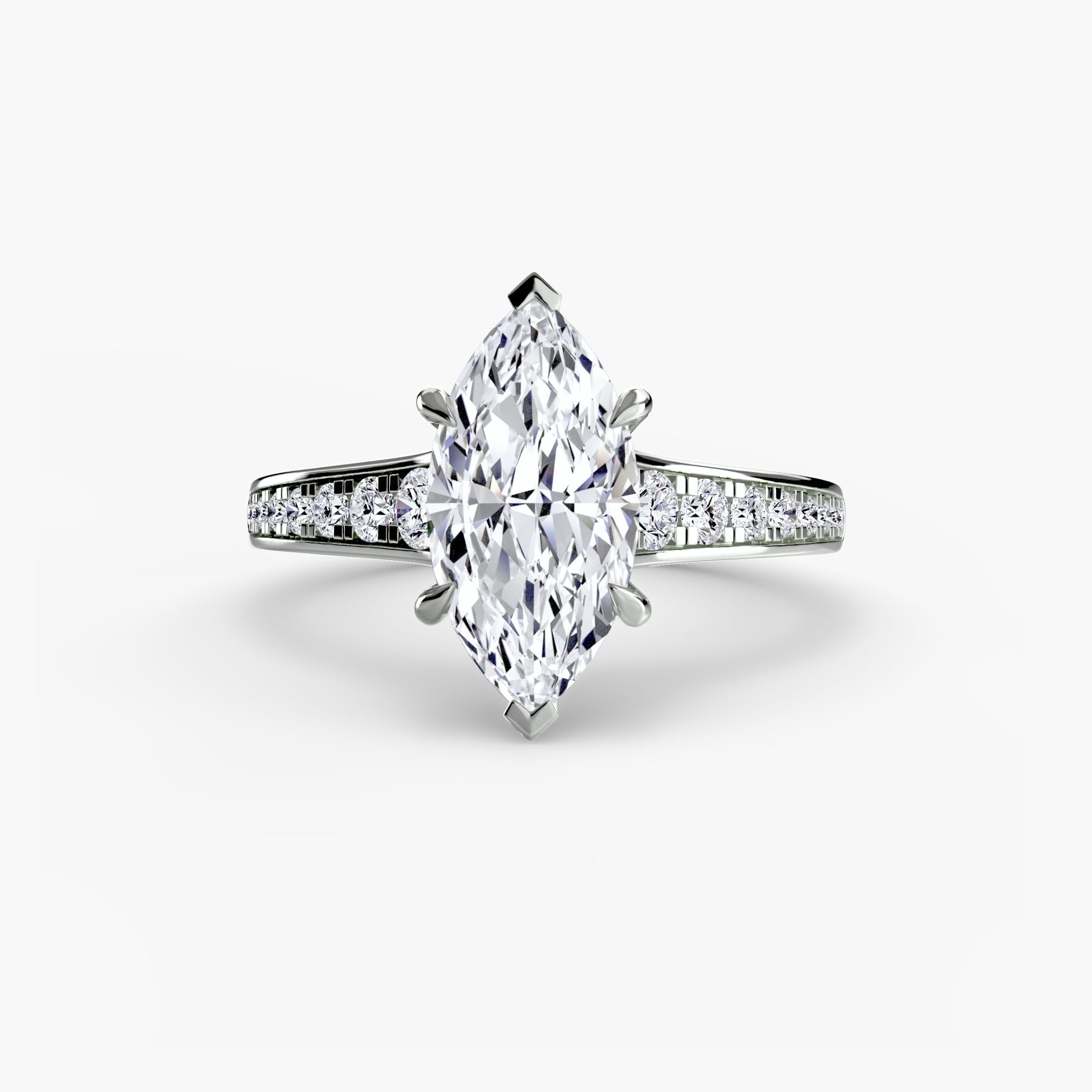 Solitaire with Pavé 7