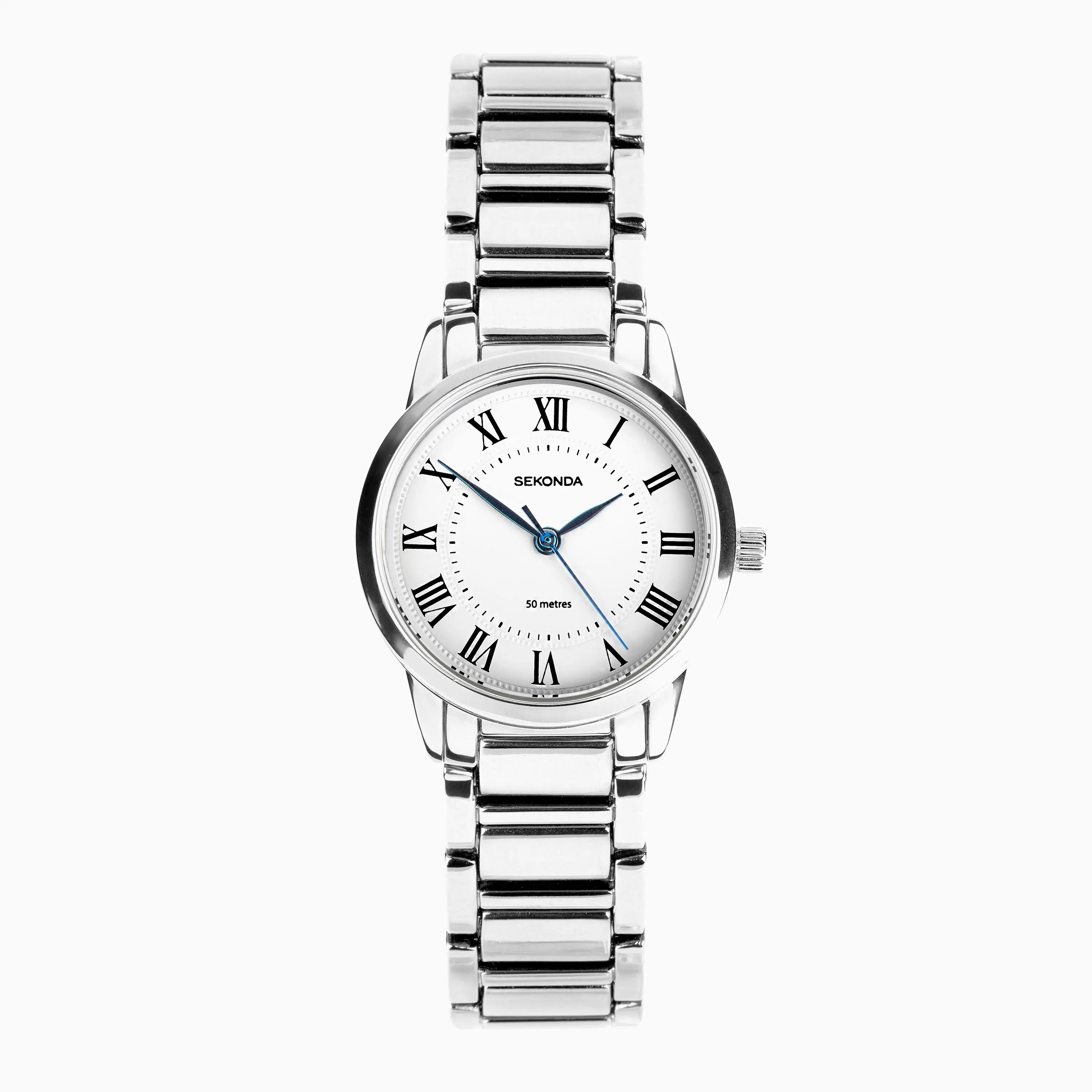 Sekonda Beaumont Ladies Watch | Silver Alloy Case & Bracelet with White Dial